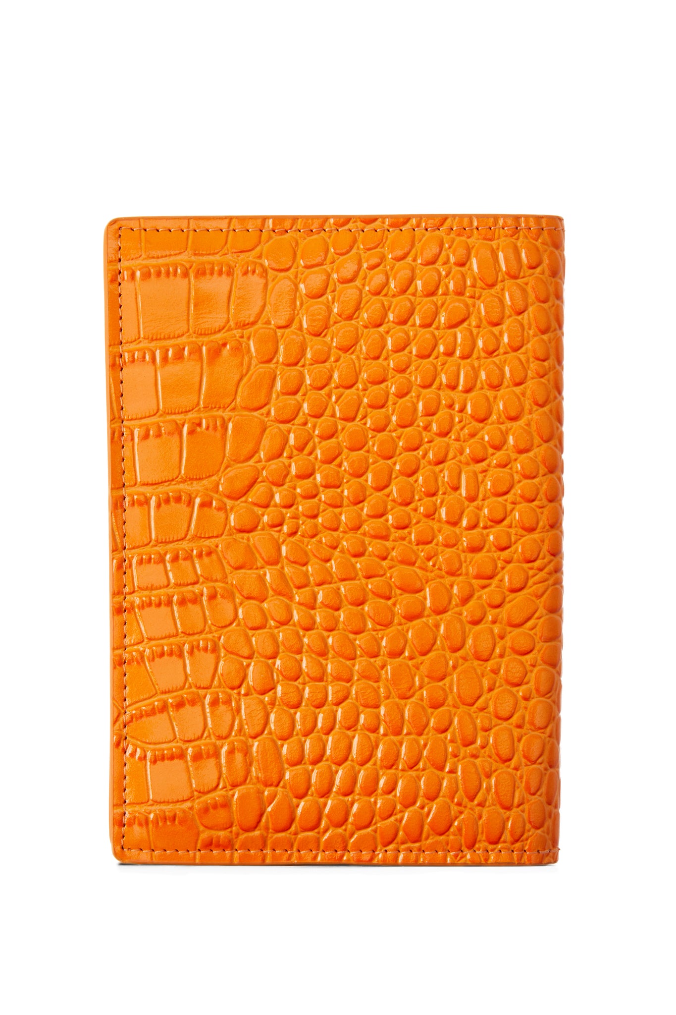 Chelsea Passport Holder (Orange Croc)