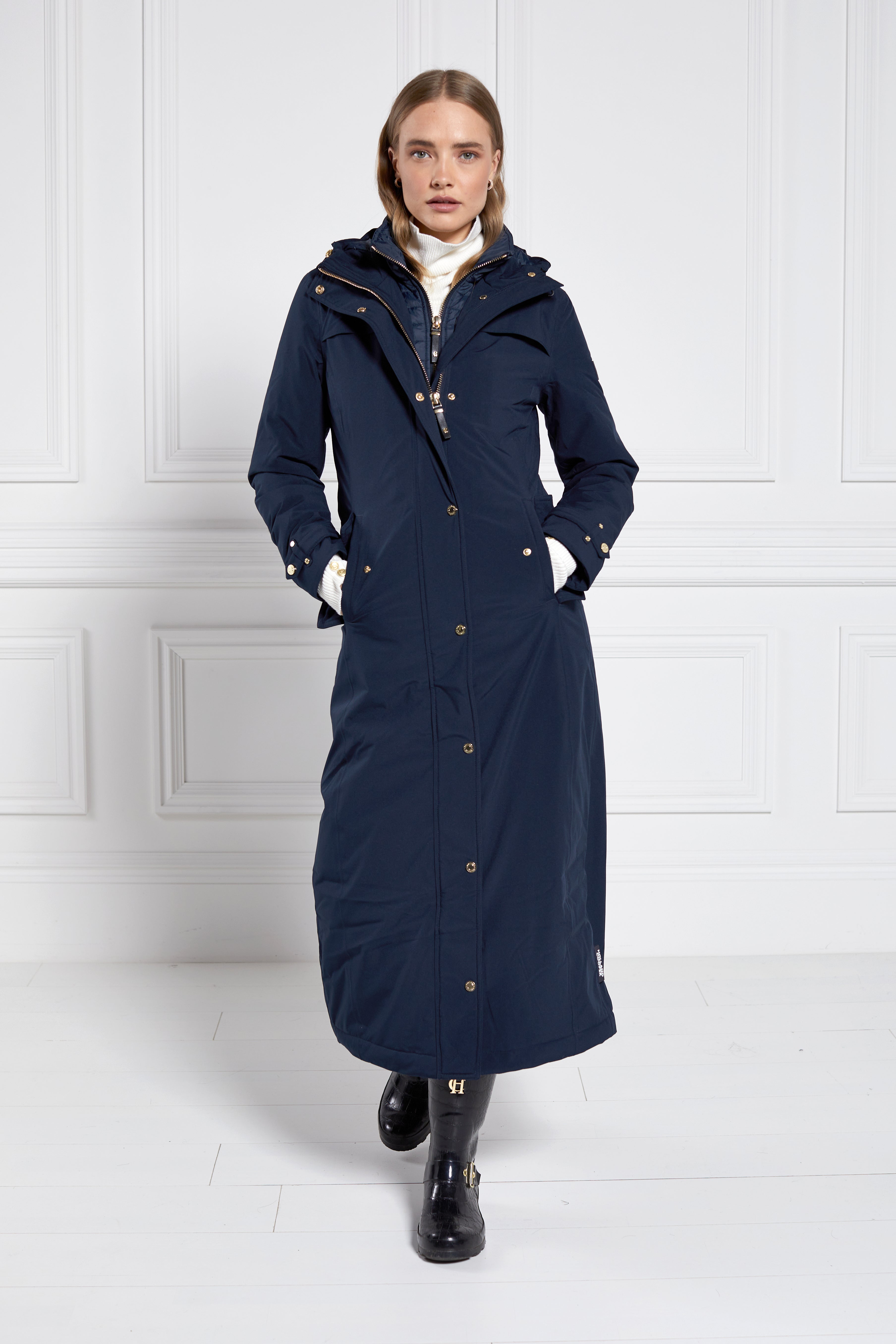 Longline Training Coat (Ink Navy)1