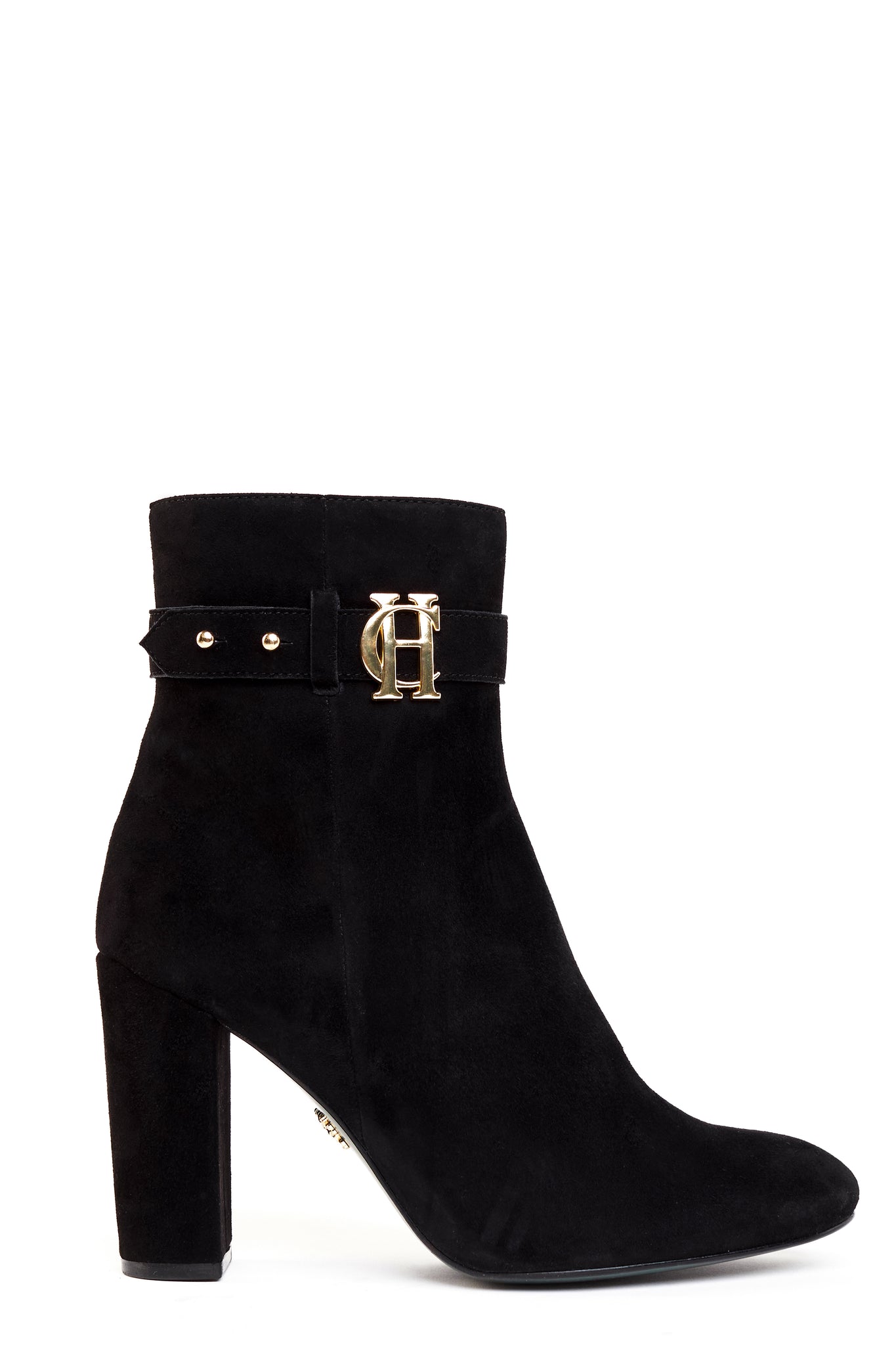 Mayfair Suede Ankle Boot (Black)