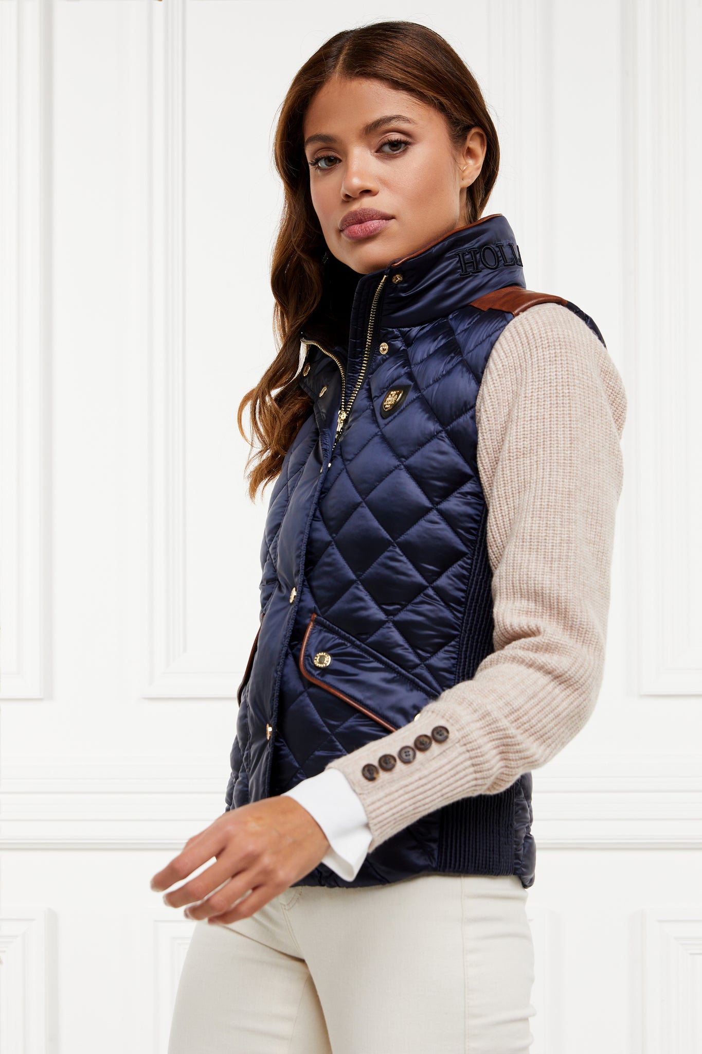 Charlbury Quilted Gilet (Ink Navy)