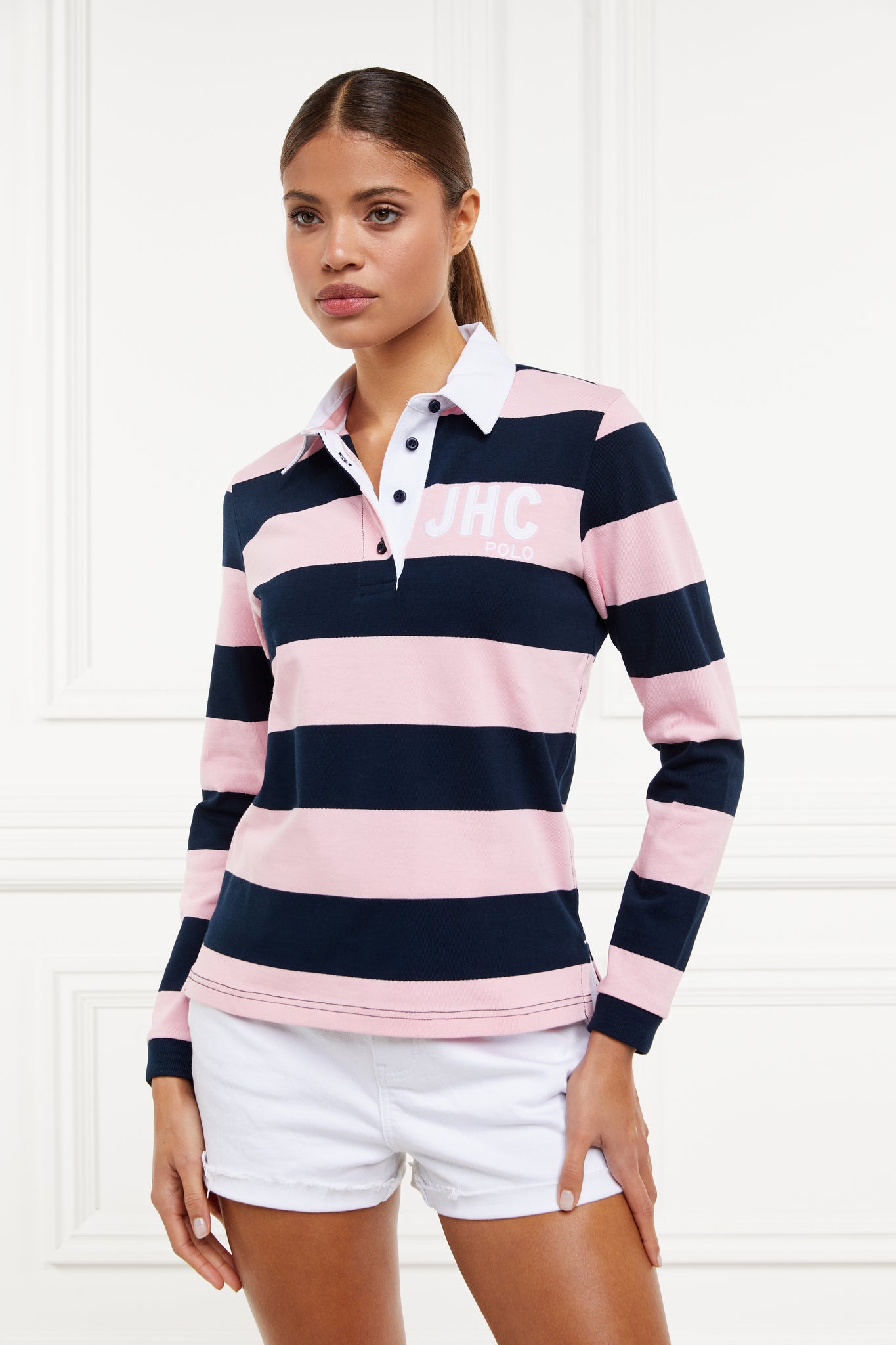 JHC Sweatshirt (Ink Navy Pale Pink)