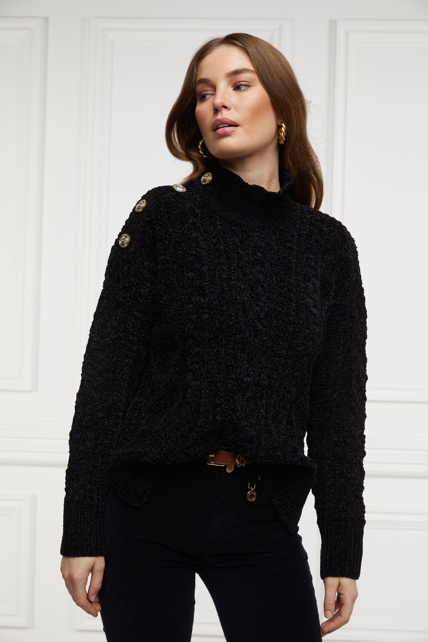 Brompton Cable Knit (Black)