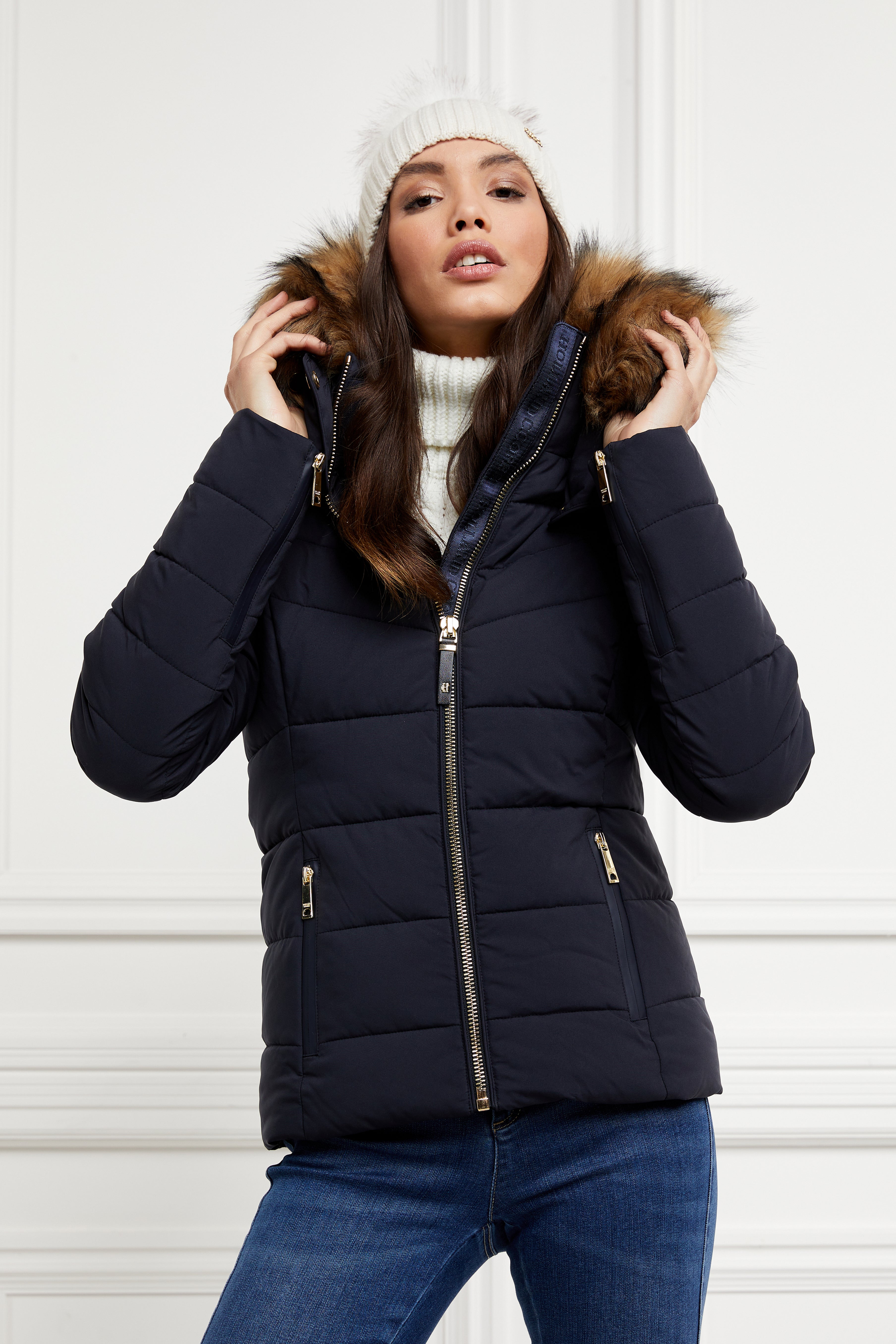 Whistler Puffer Jacket (Ink Navy) – Holland Cooper ®