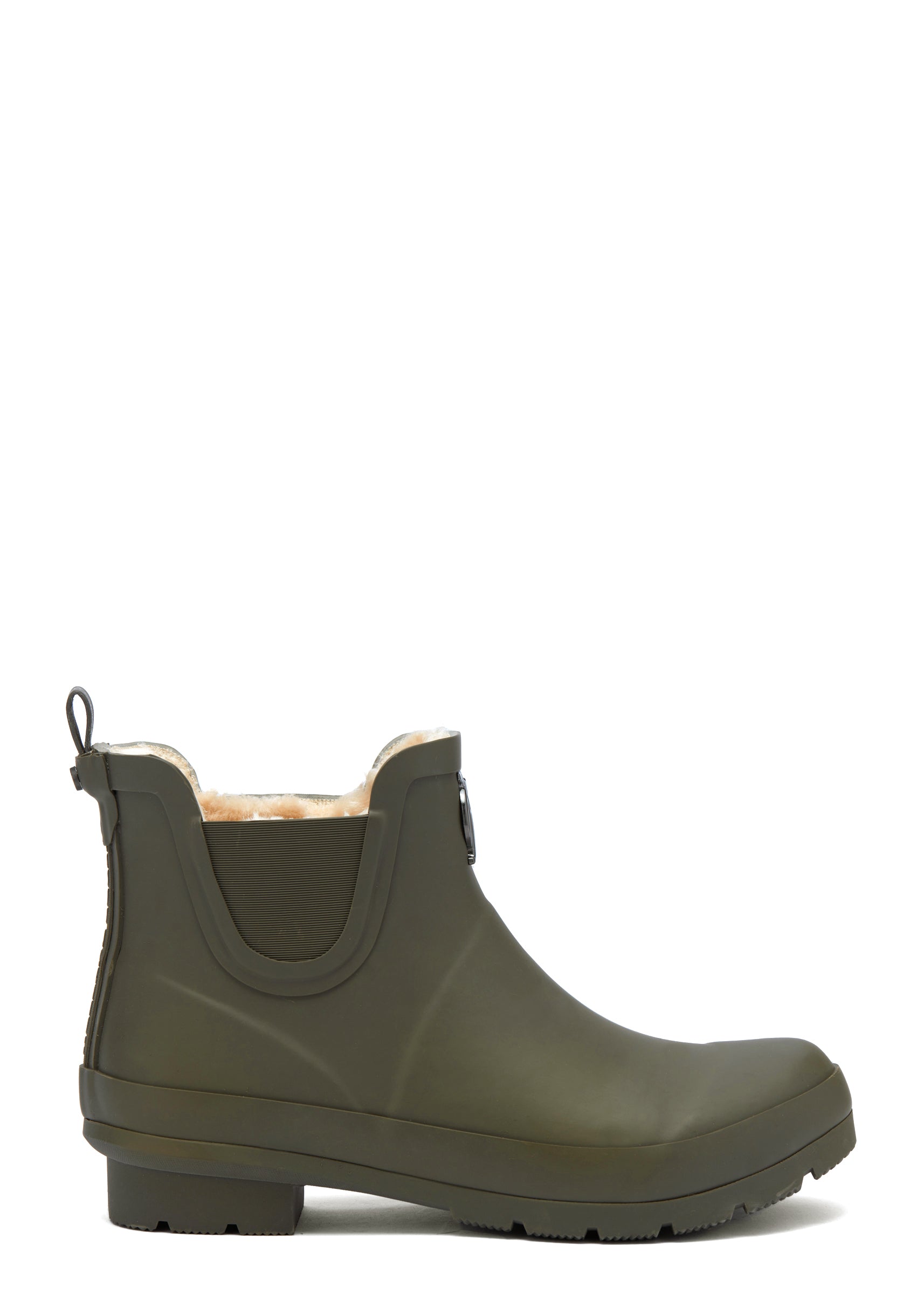 Rubber Chelsea Boot (Matte Green Gunmetal) – Holland Cooper ®