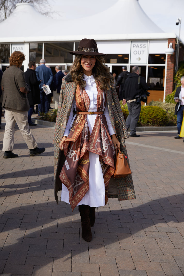 The Orange Windsor Look (Lydia Millen)