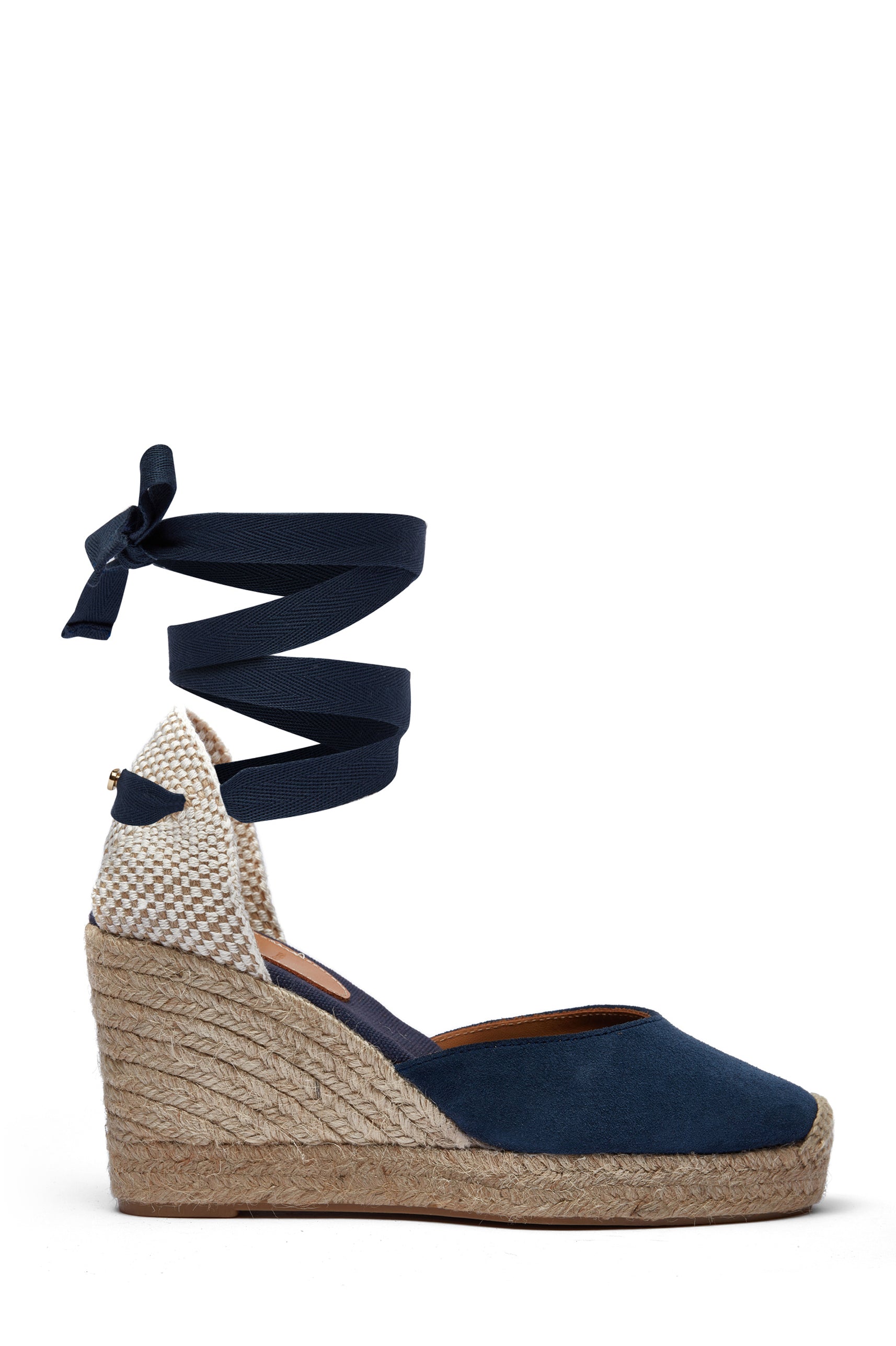 Seville Wedge Sandal (Navy) - Main Image