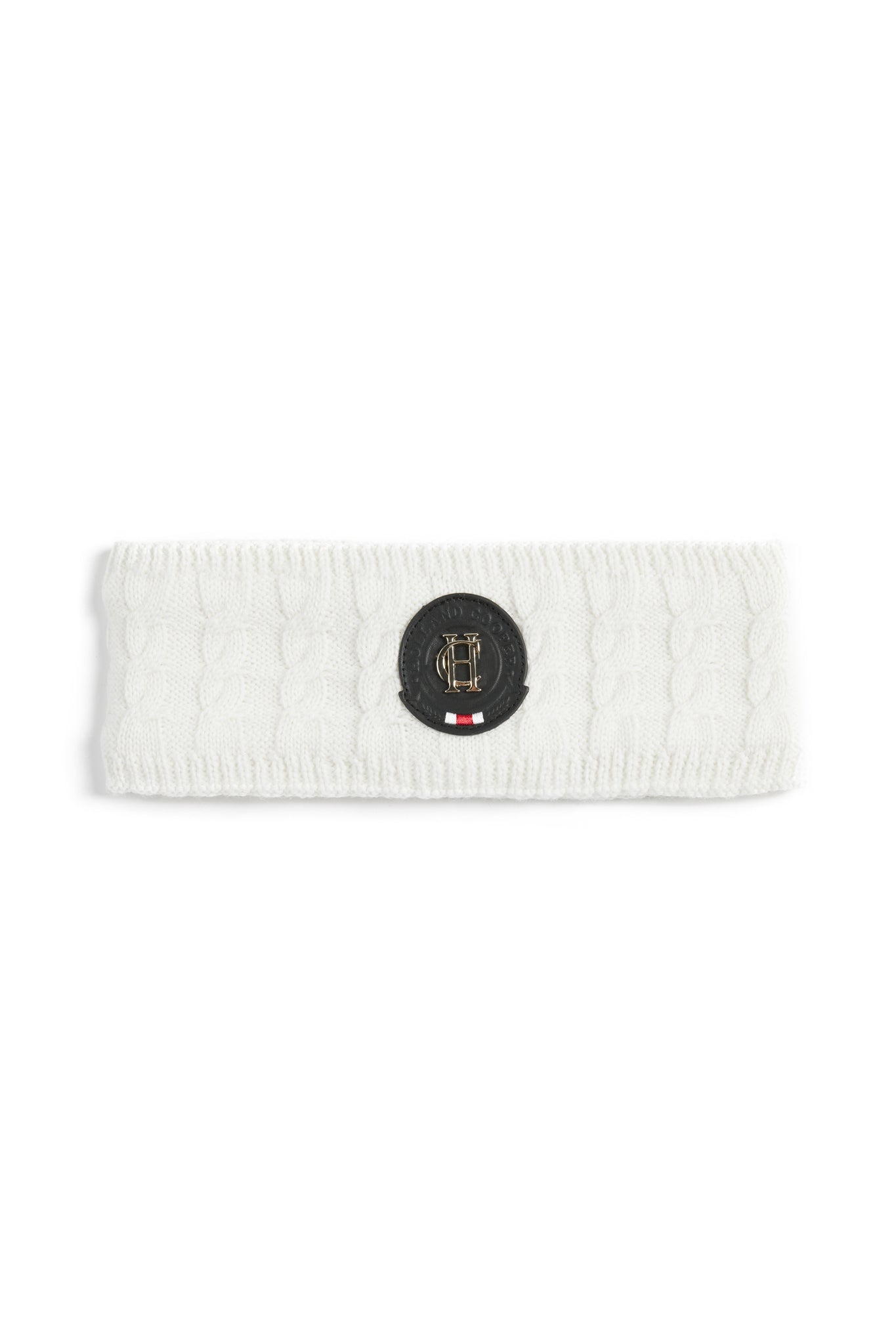 Luxe Cable Knit Headband (Winter White)