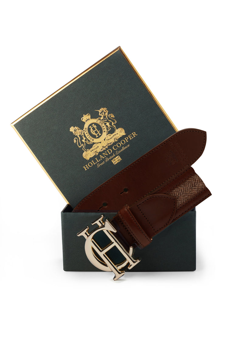 HC Classic Belt (Tan Tweed)