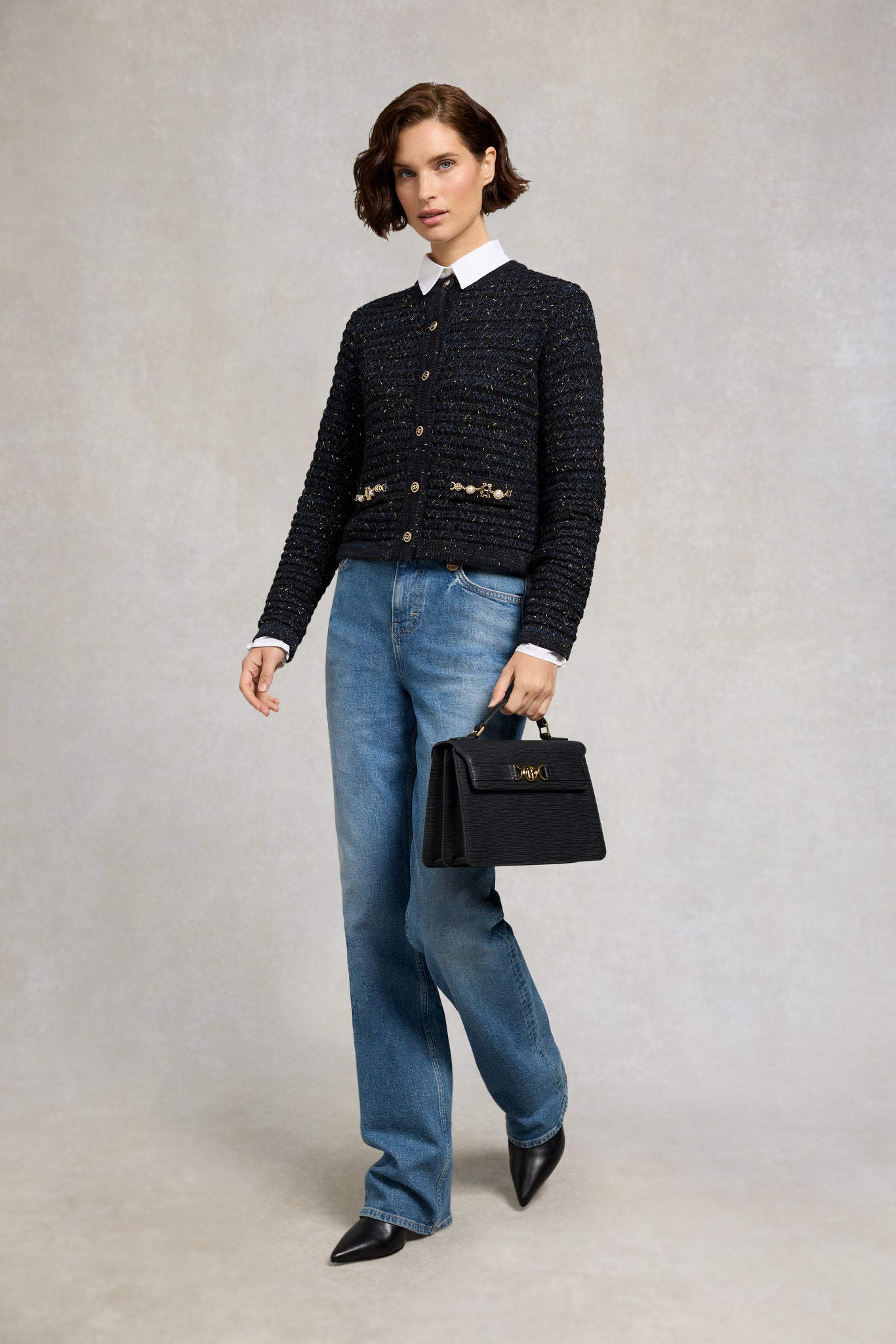 Cambridge Bag (Textured Black)