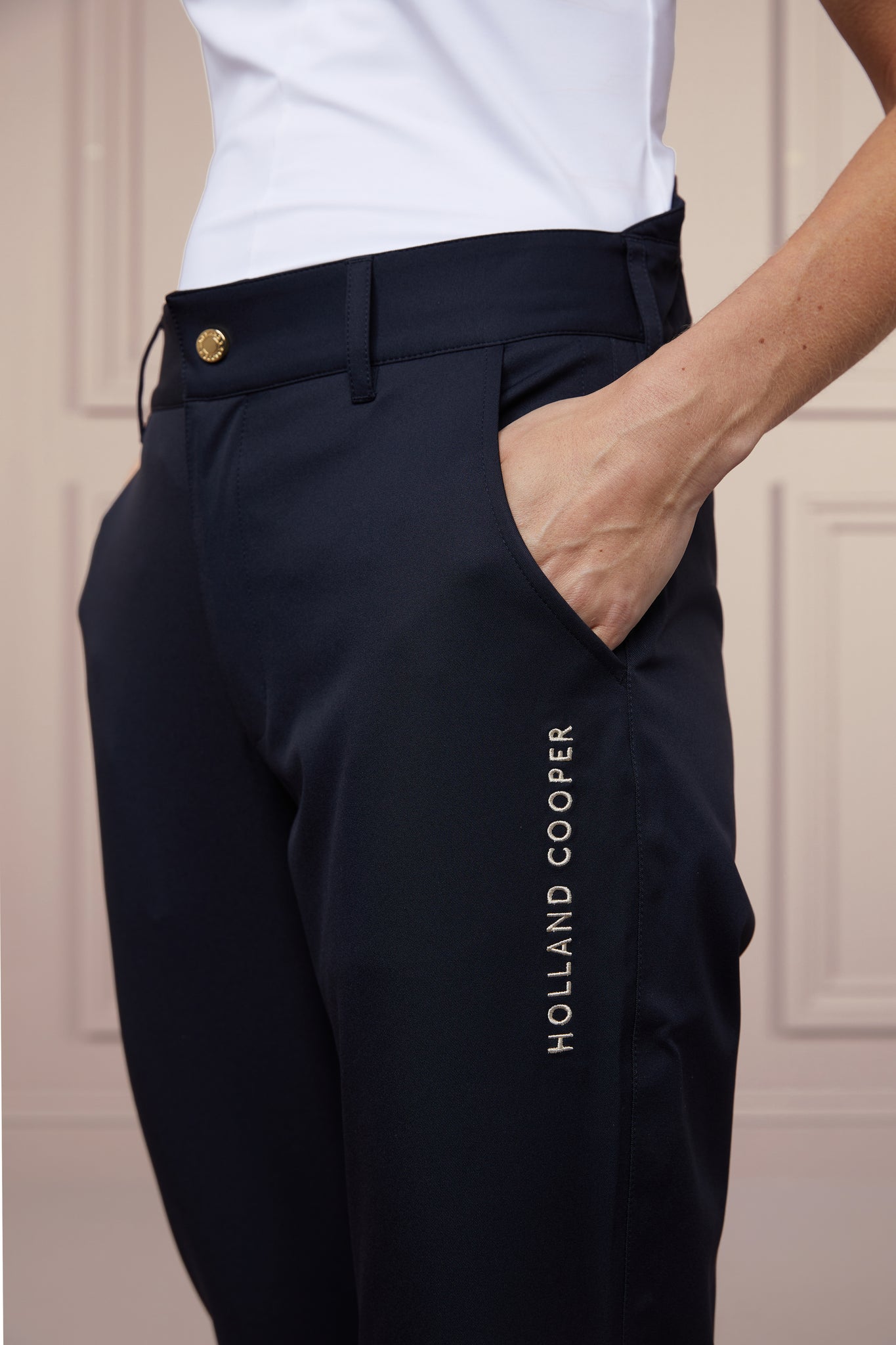 Riding Shell Trousers (Ink Navy)