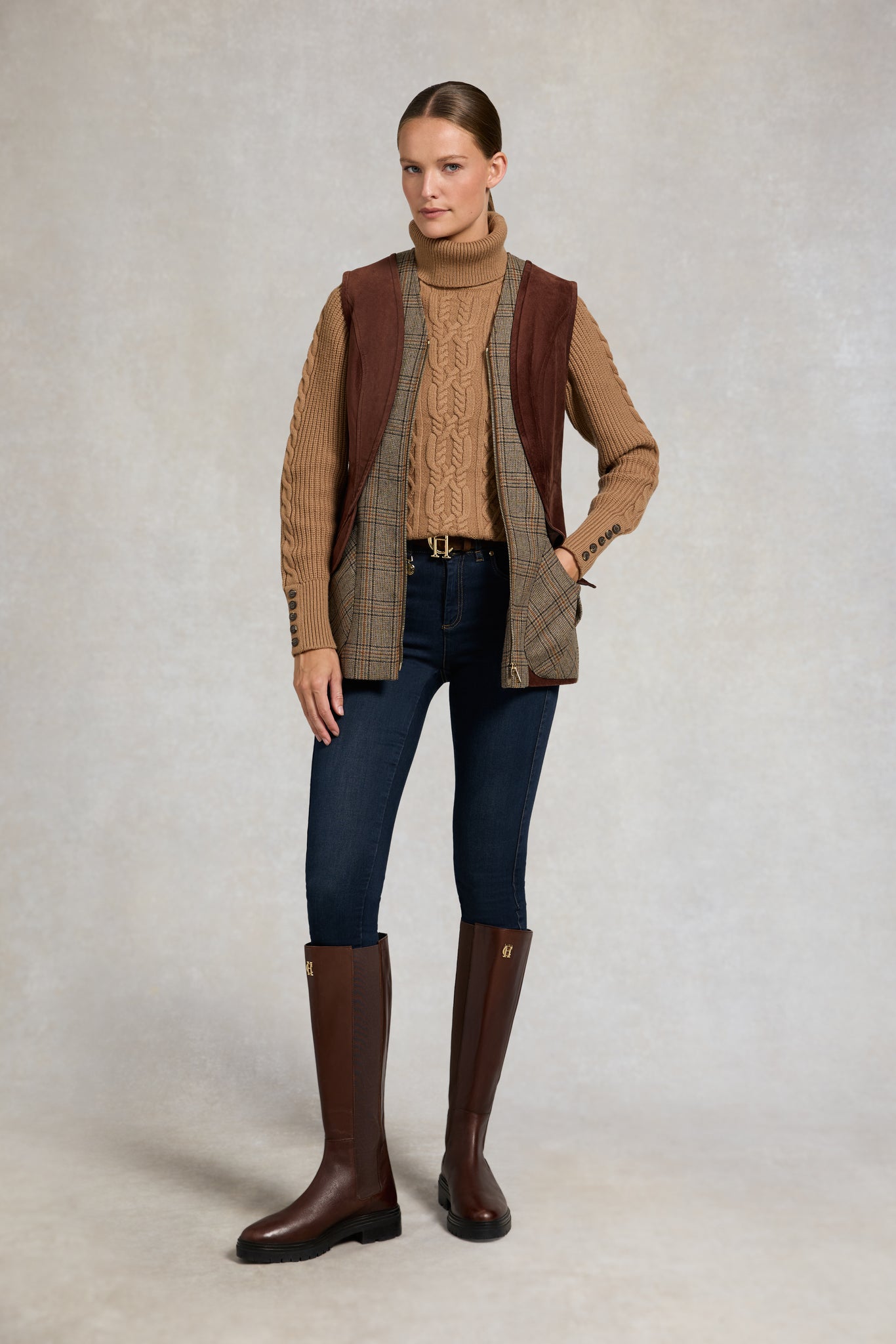 Field Vest (Bourbon Tweed)