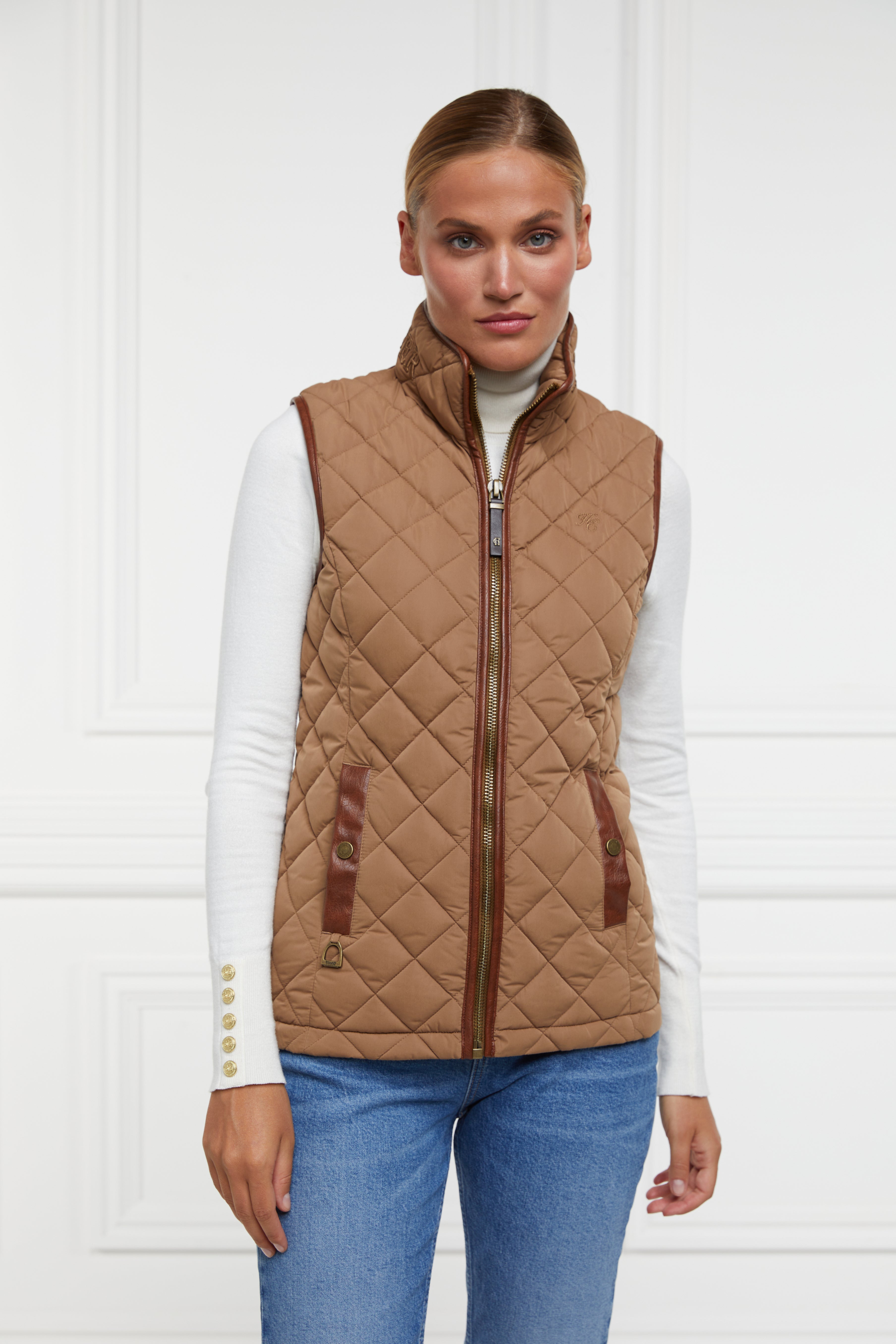 Country Quilted Gilet size S