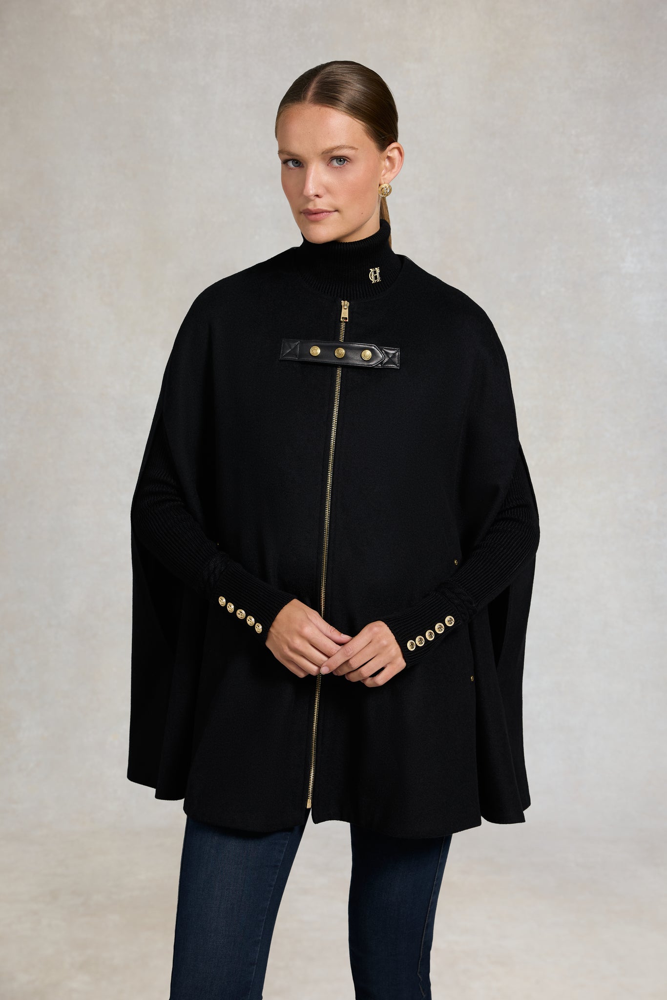 Slim Cape (Soft Black)