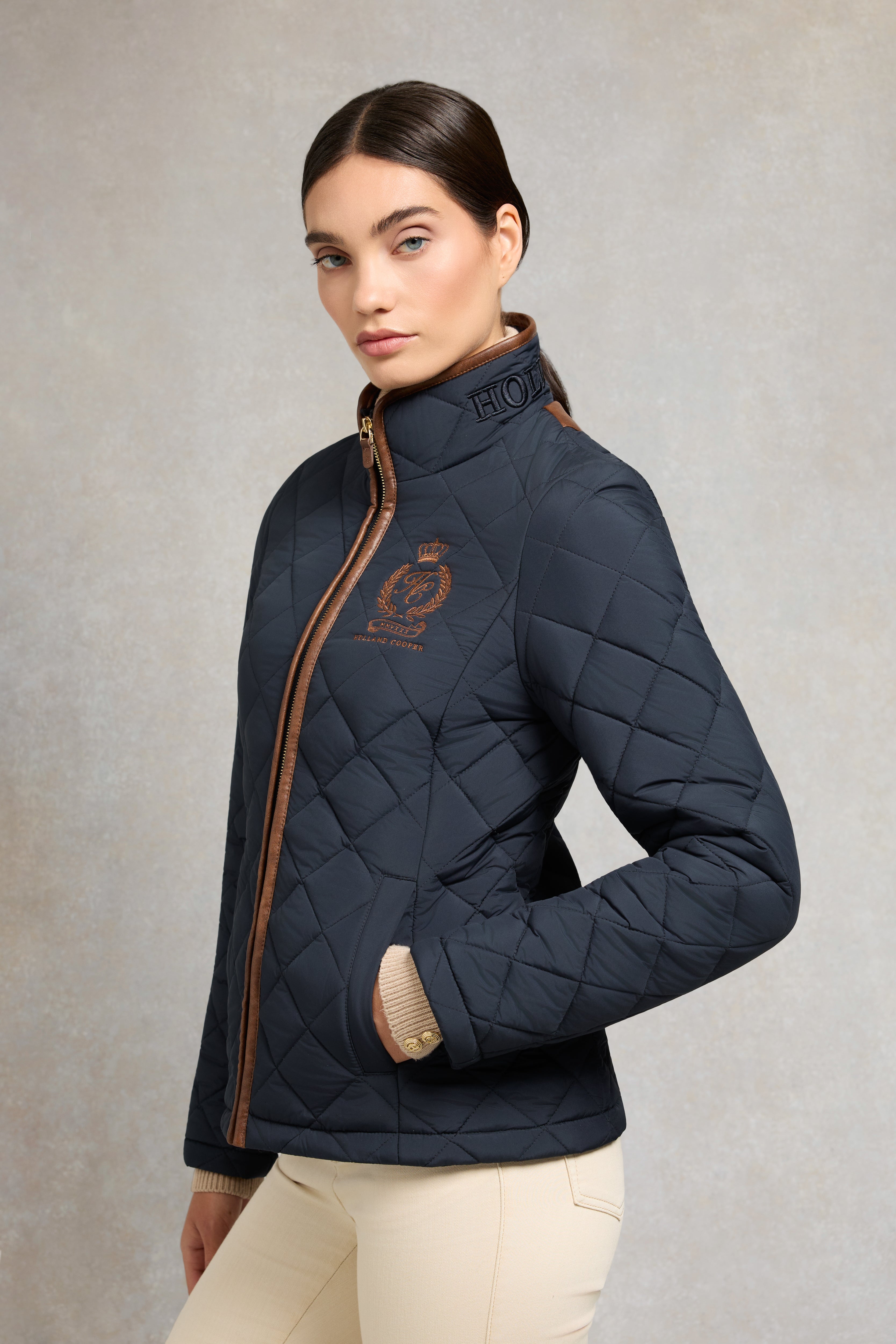 Lightweight Country Jacket (Ink Navy) – Holland Cooper