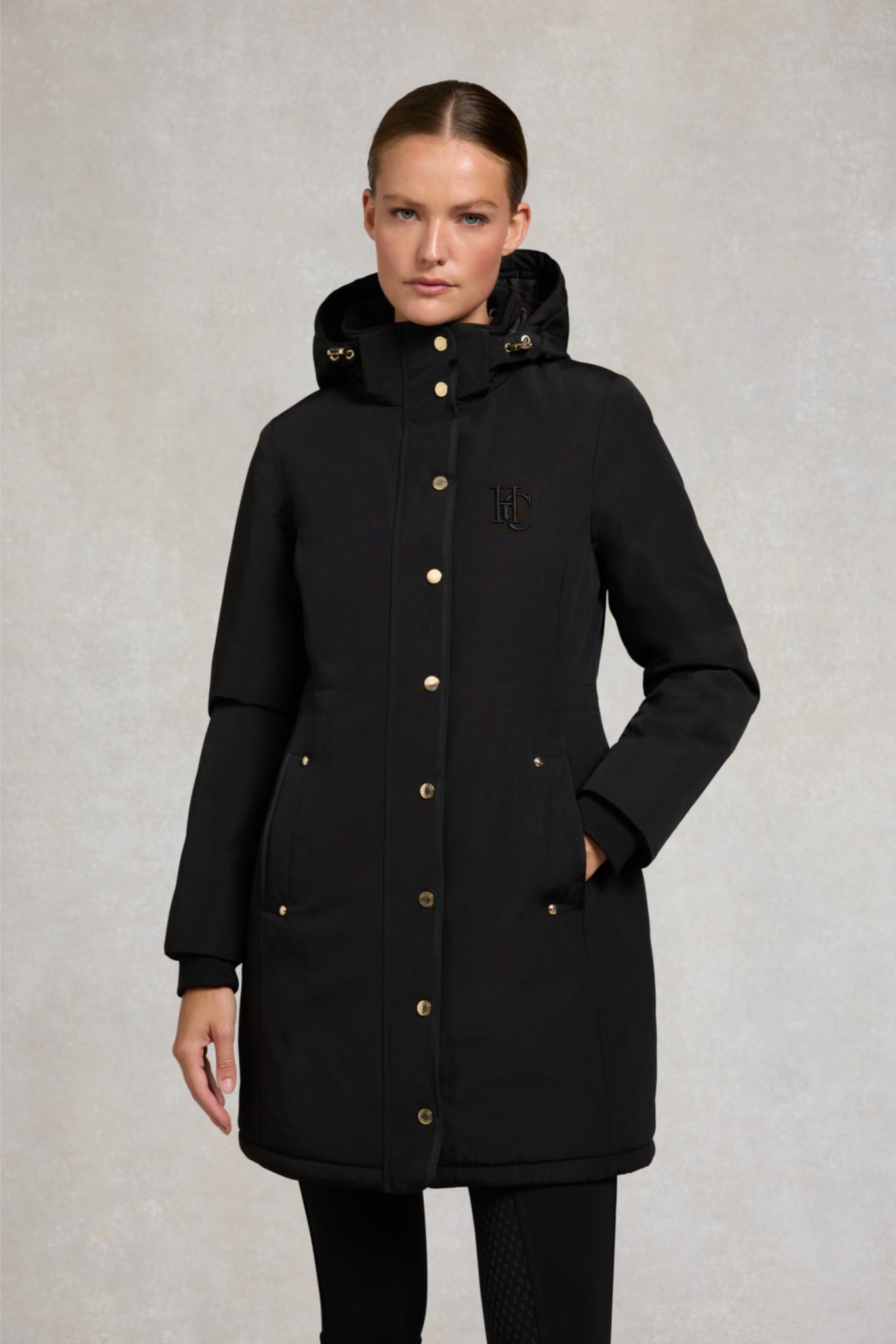 Team Waterproof Coat (Black)
