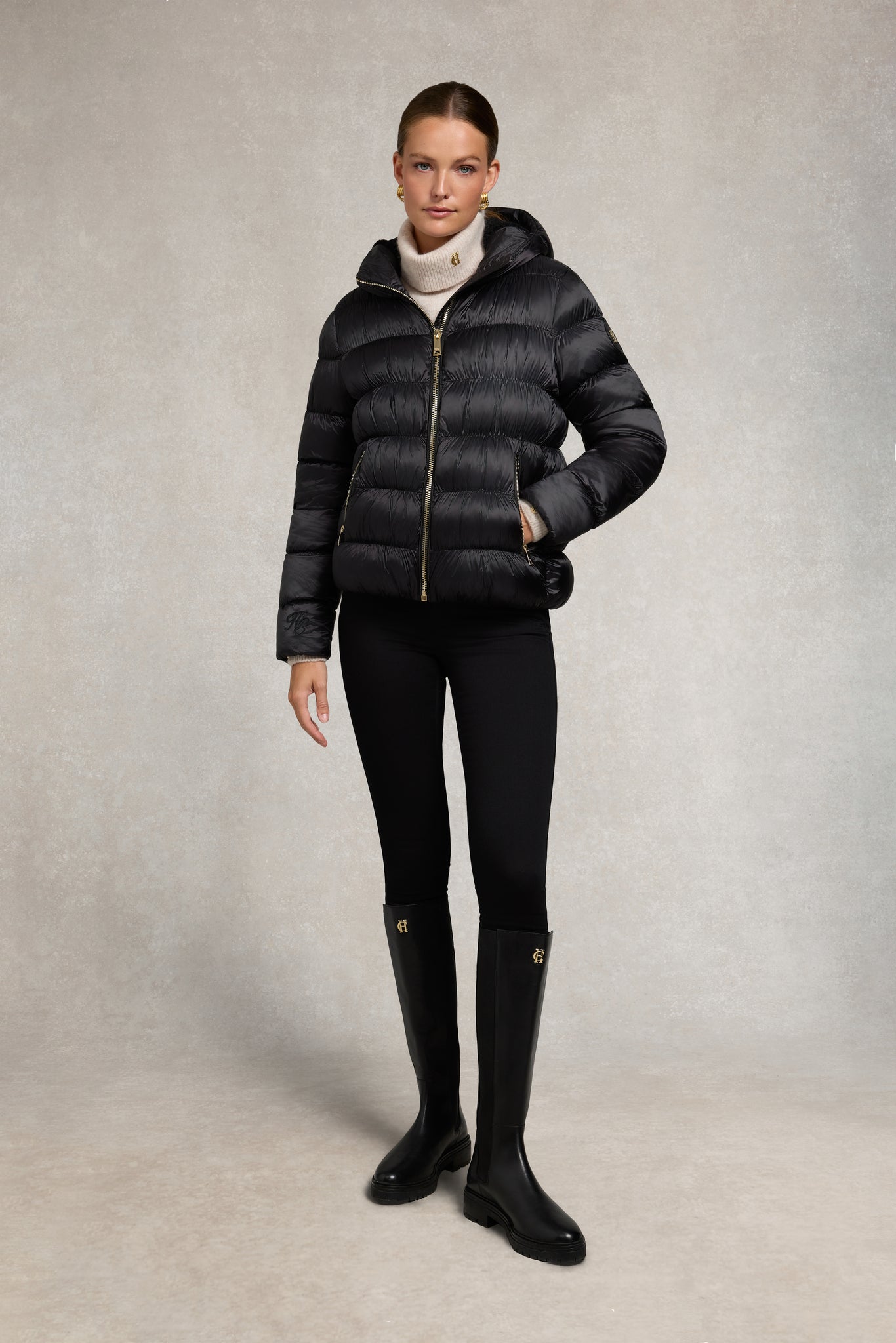 Harrow Padded Jacket (Deep Black)