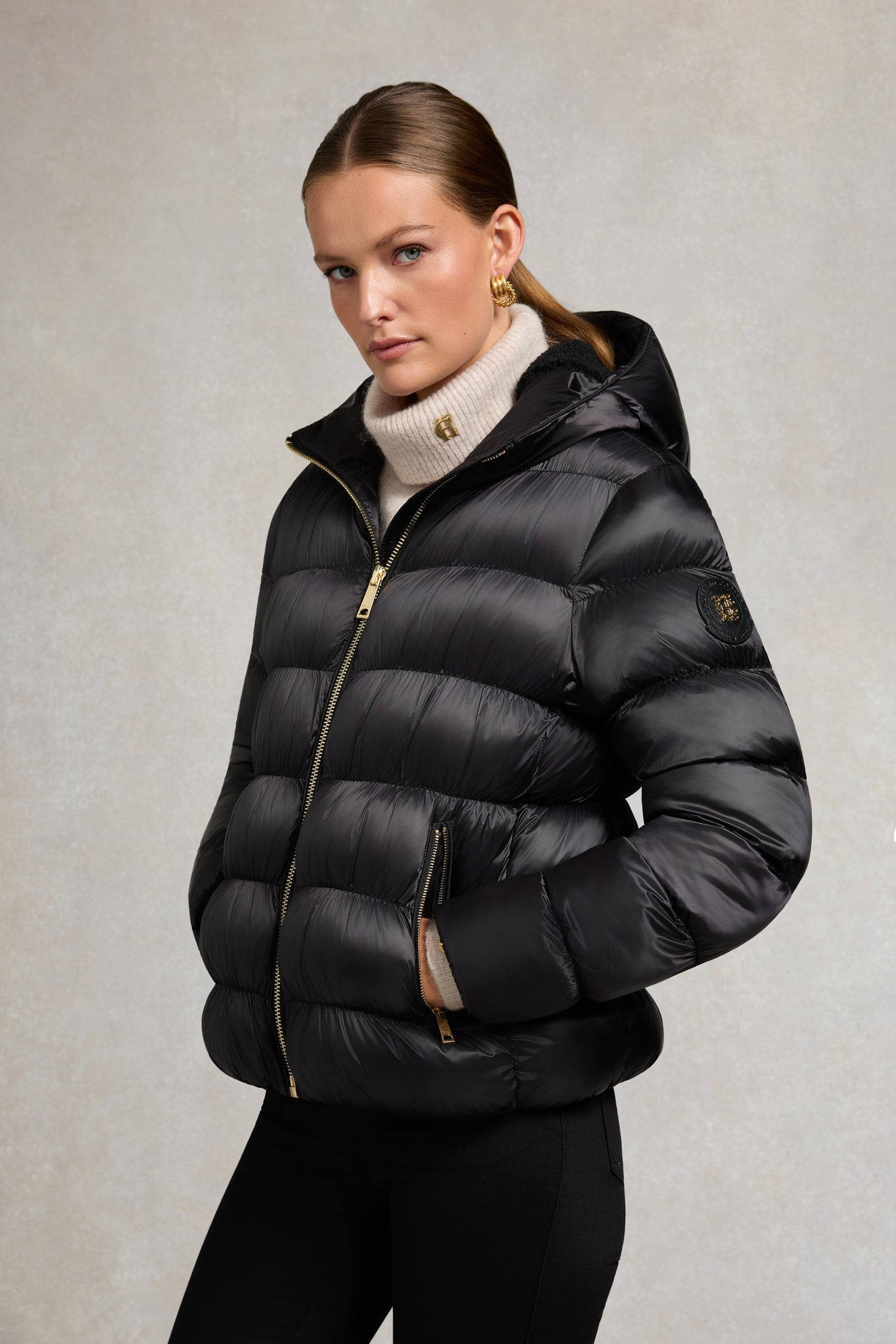 Harrow Padded Jacket (Deep Black)