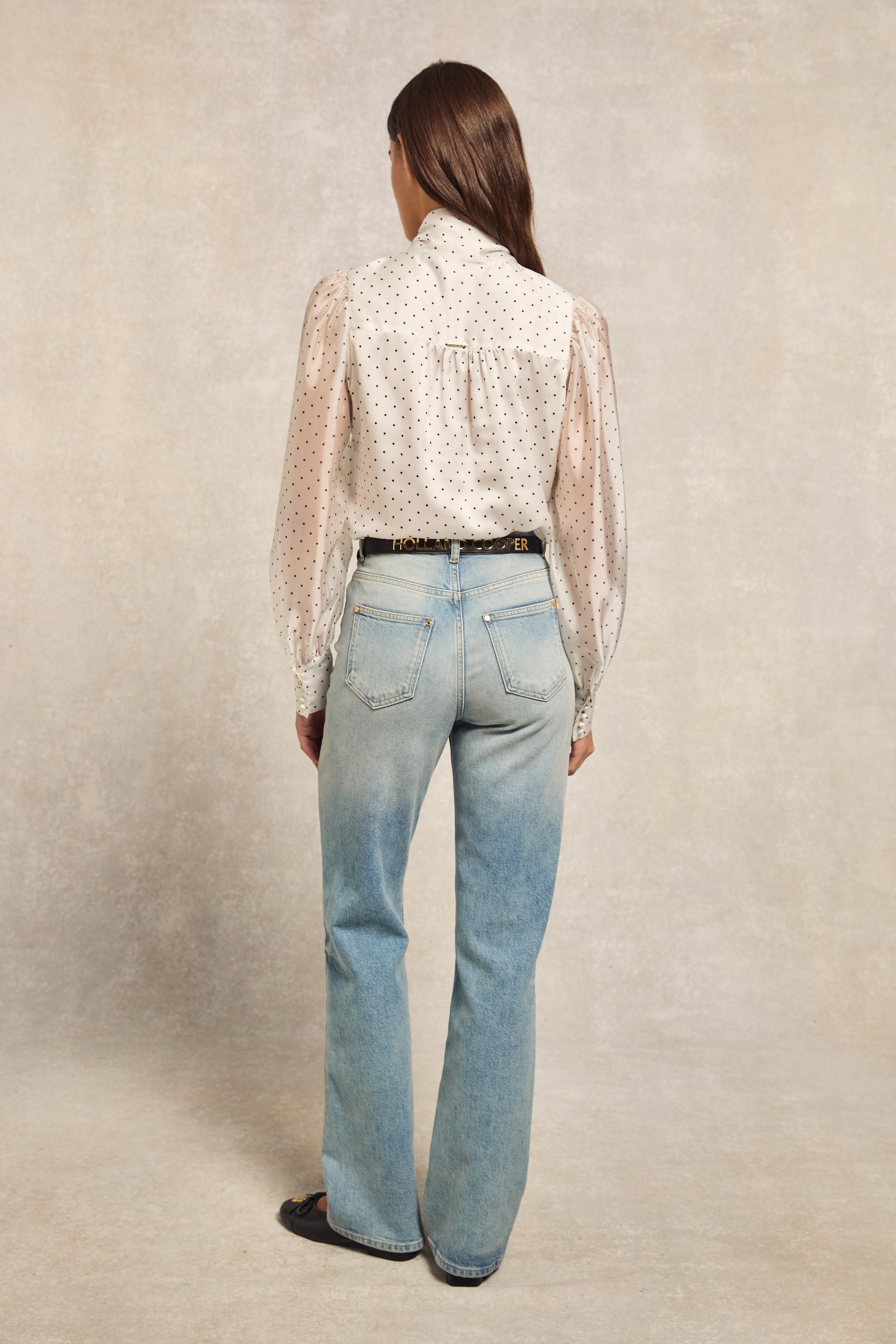 Ariel Blouse in Bianco