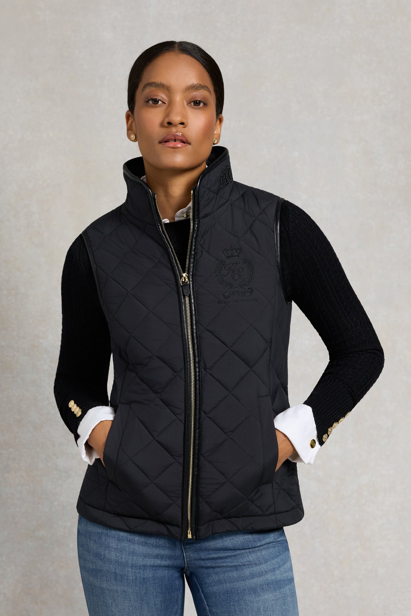 Lightweight Country Gilet (Black)