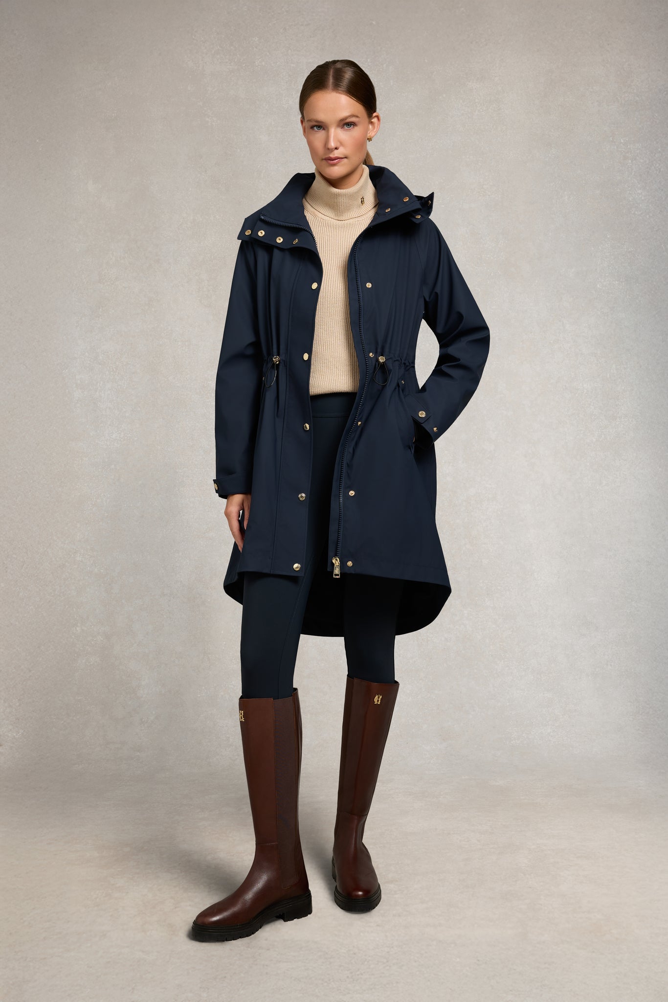 Chartwell Rain Parka (Ink Navy)