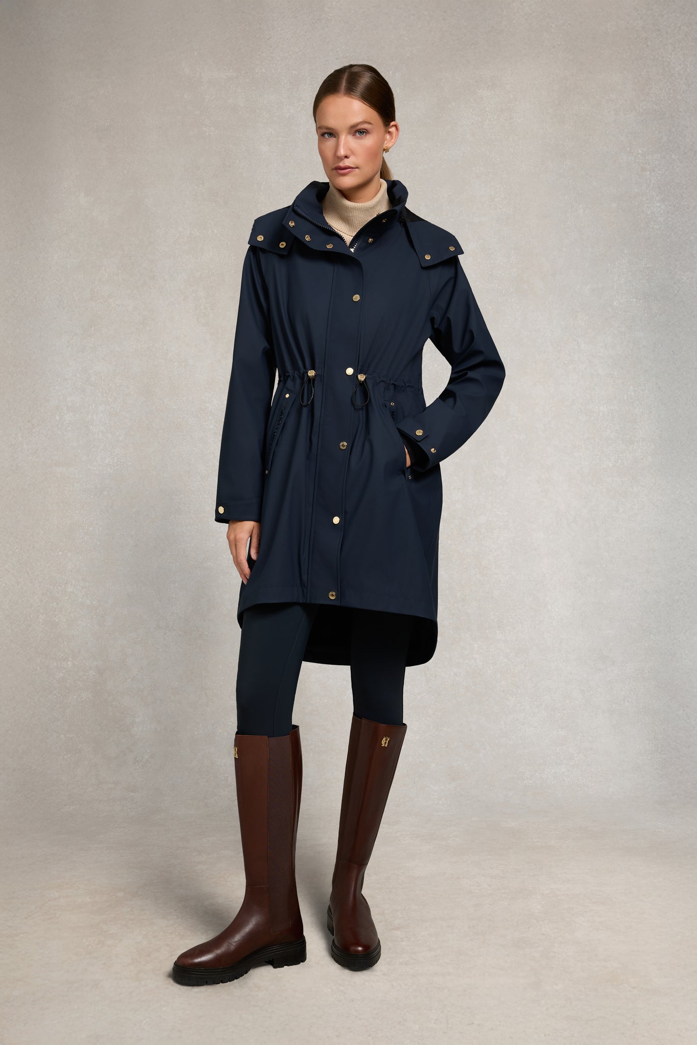 Chartwell Rain Parka (Ink Navy)