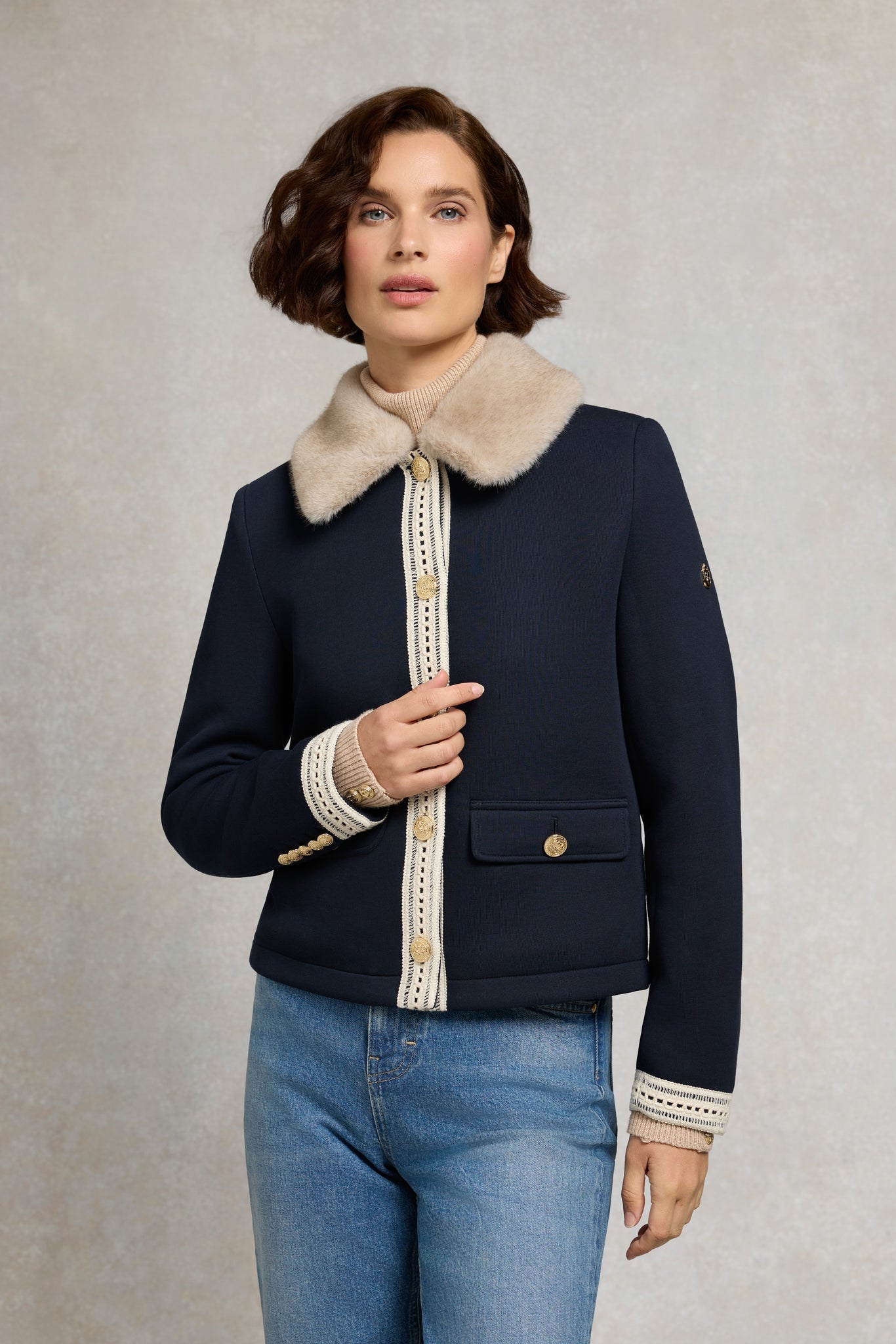 Ottie Trophy Jacket (Ink Navy)