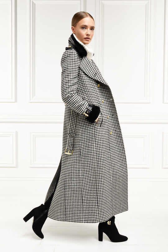 Gold Label Trench (Houndstooth) – Holland Cooper
