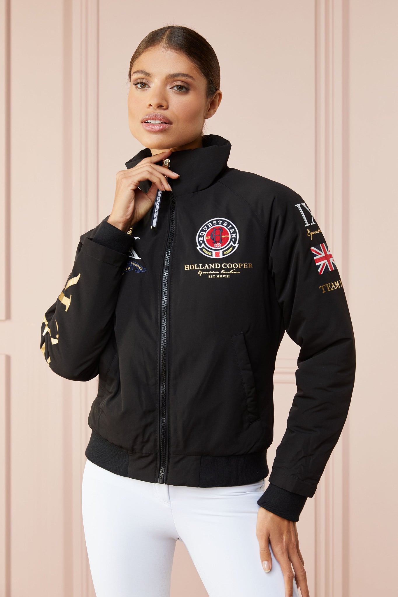 Team HC Jacket (Black) – Holland Cooper ®