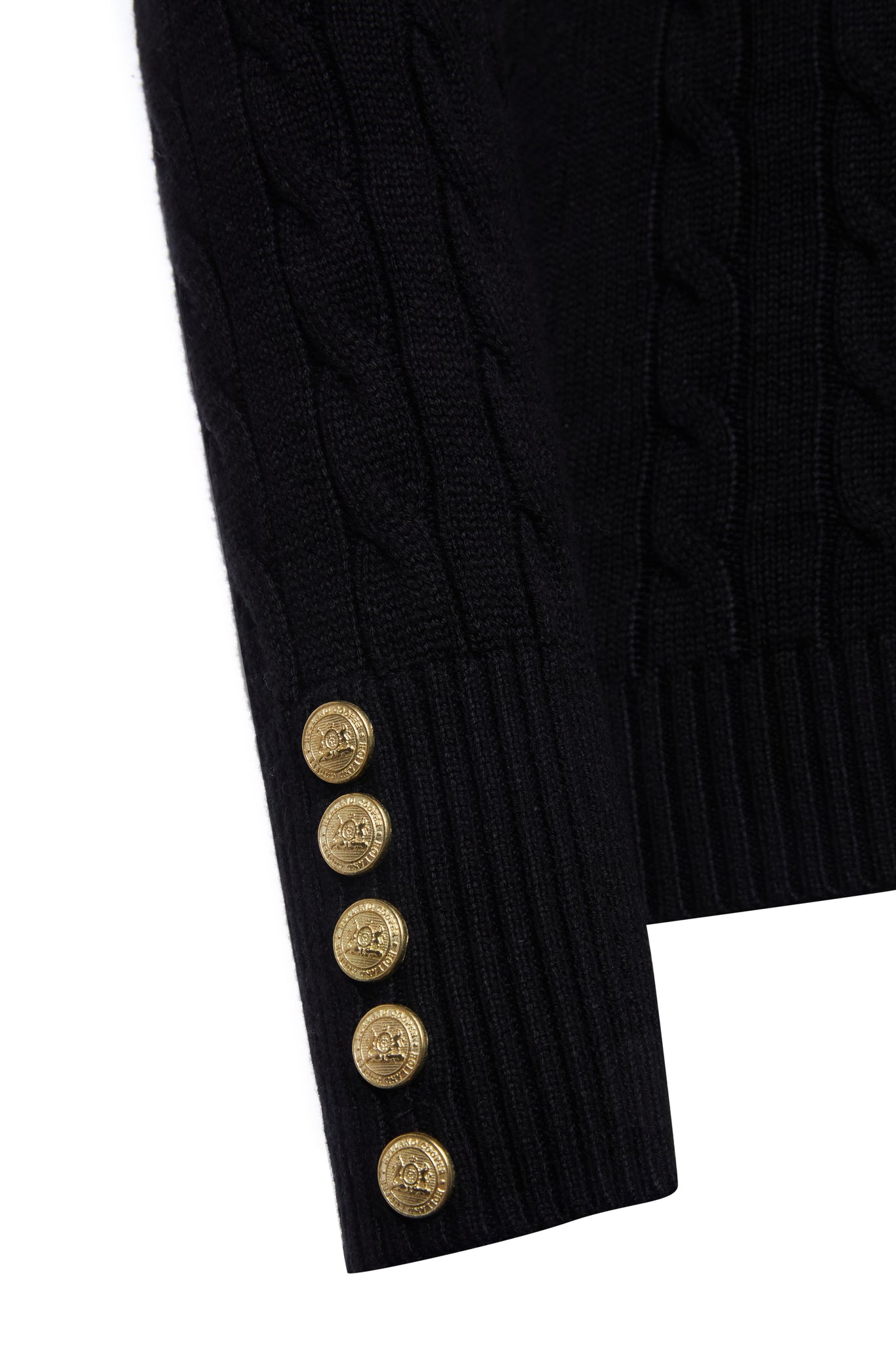 Seattle V-Neck Knit (Black)