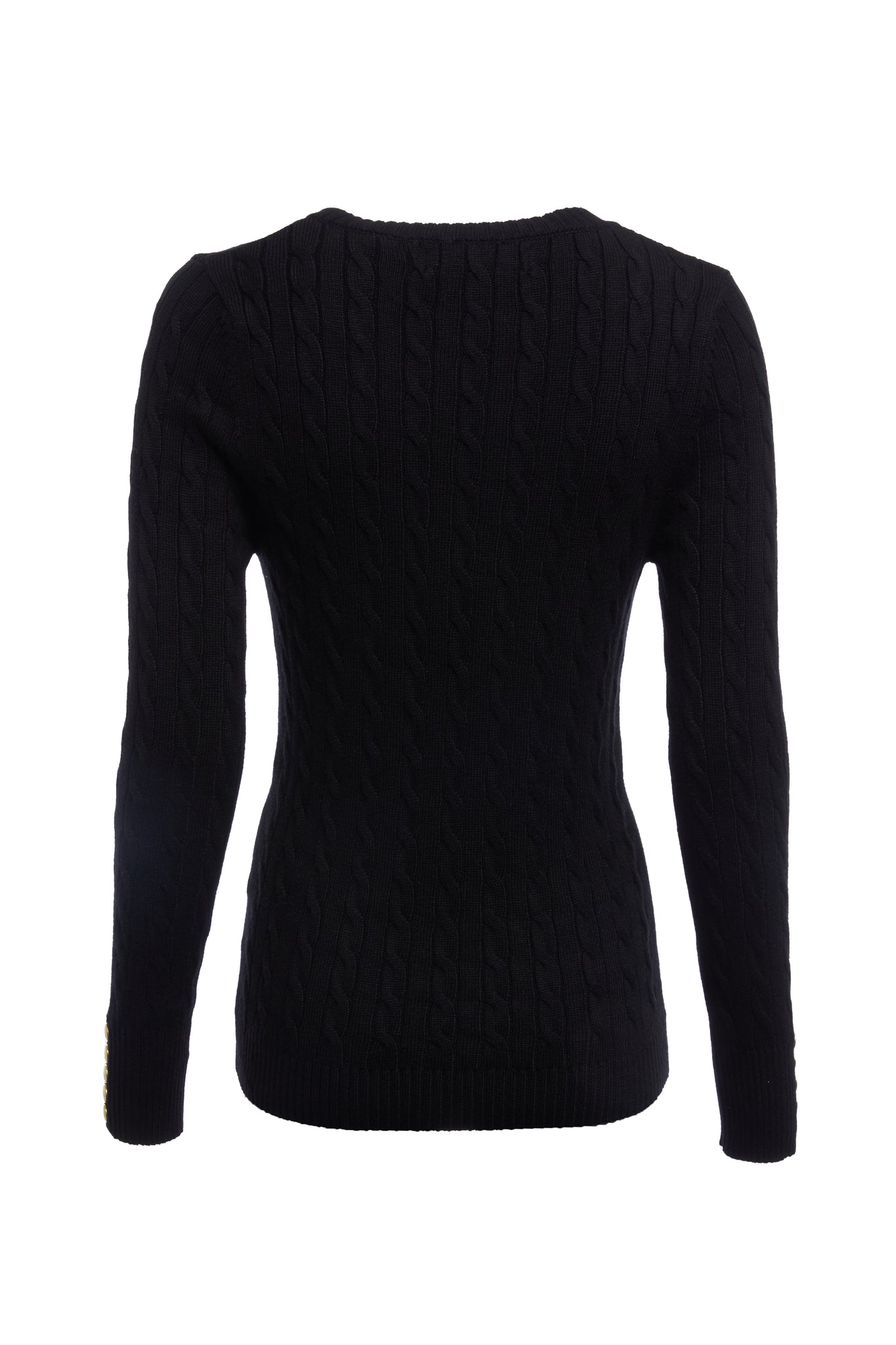 Seattle V-Neck Knit (Black)