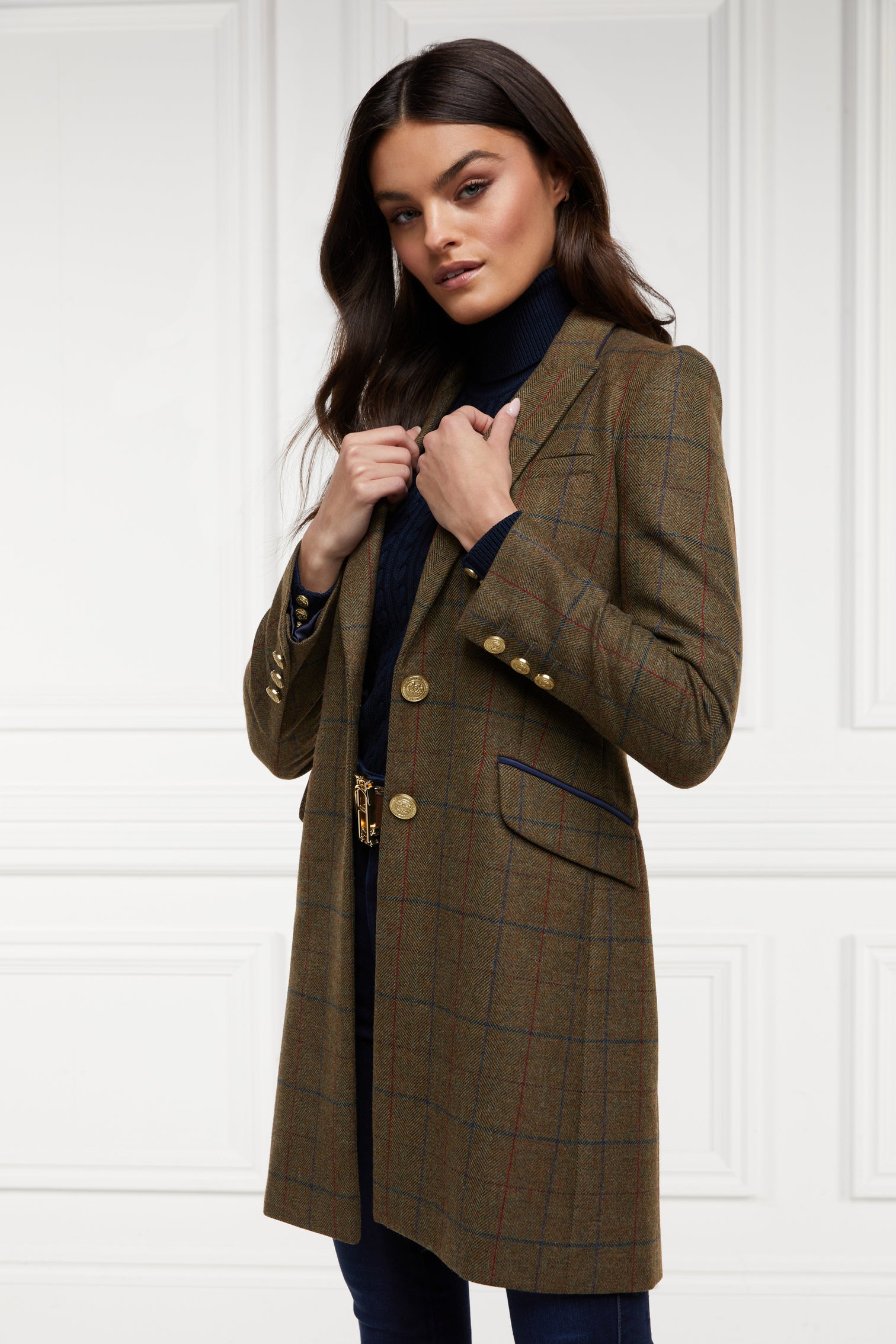 Glenz Coat in Gras Green