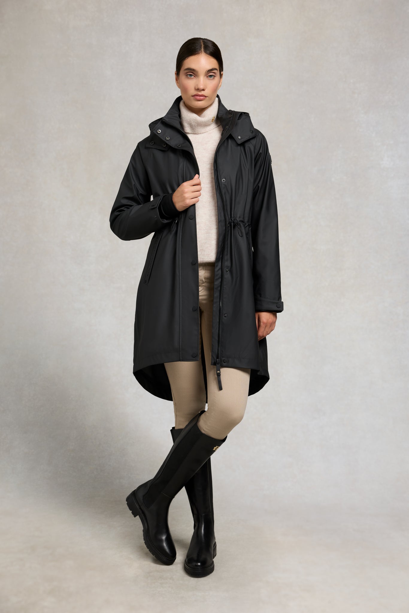 Chartwell Rain Parka (Black)