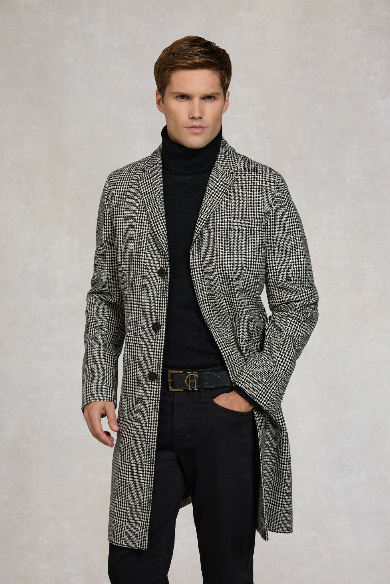 The Cheltenham Coat (Large Scale Houndstooth) – Holland Cooper ®