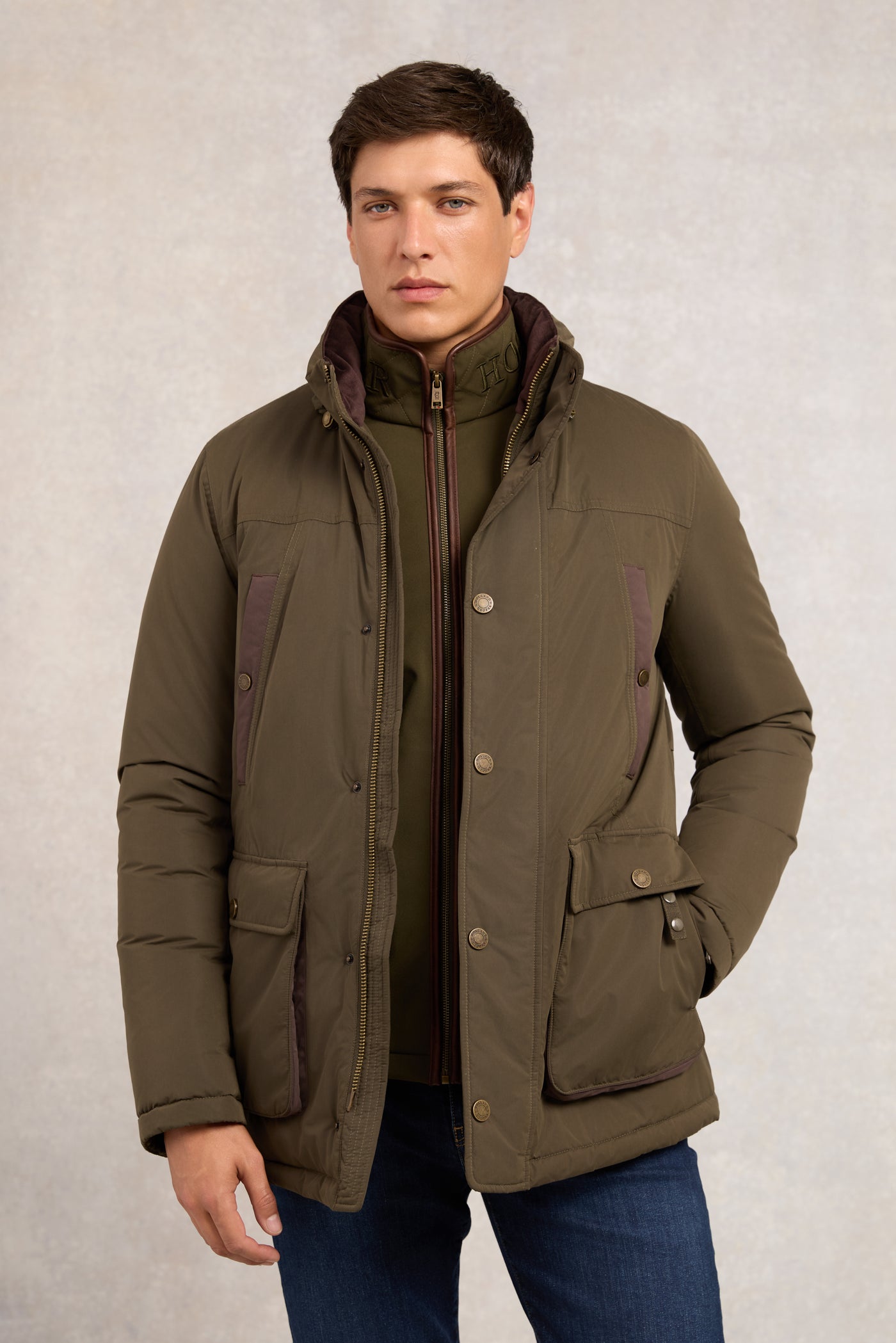 Men's Stamford Field Coat (Khaki)