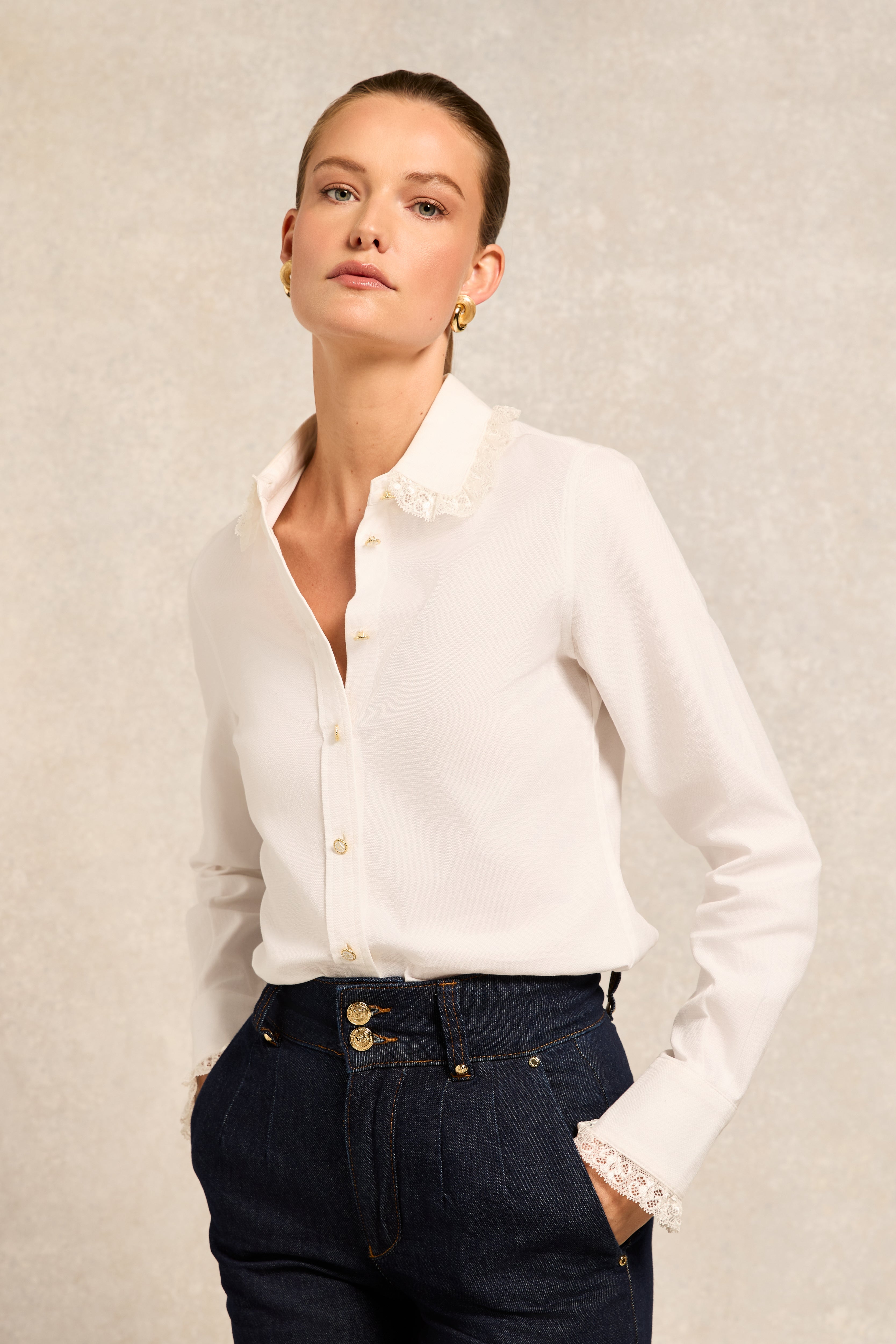 Rose Shirt (White) – Holland Cooper