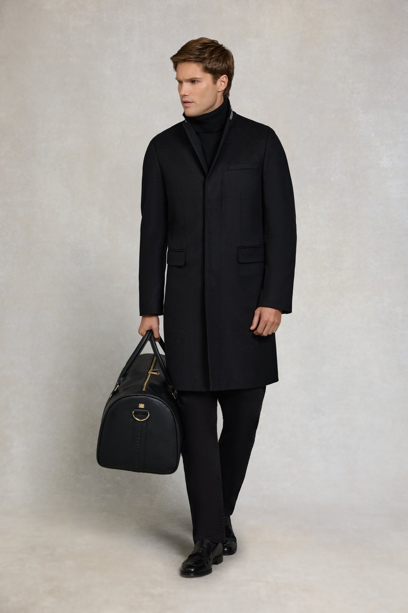 The Cheltenham Coat (Soft Black)