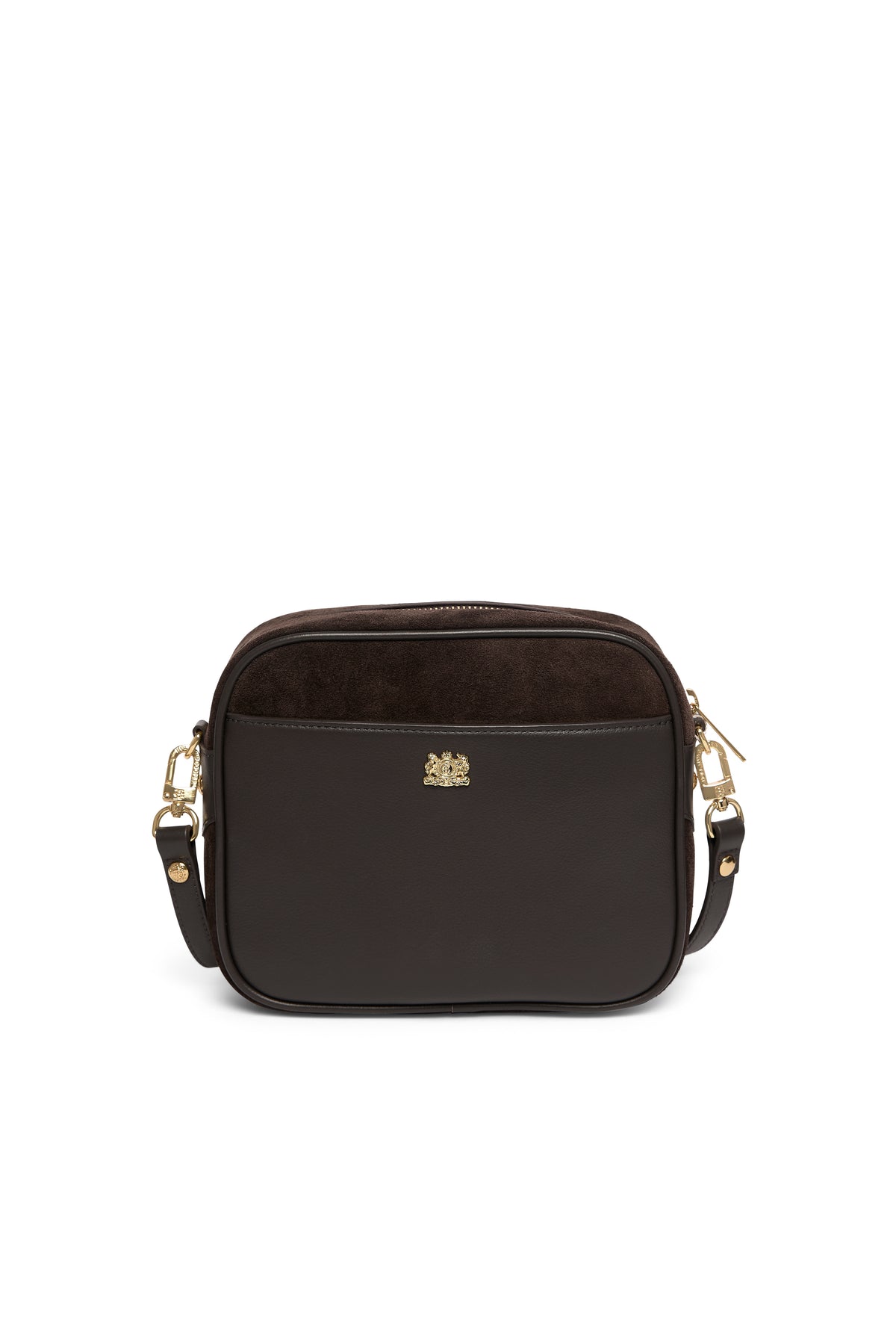 Country Camera Bag (Chocolate Suede)