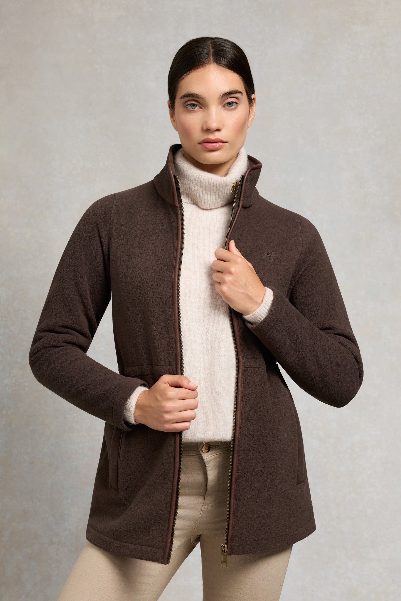 Country Longline Fleece (Chocolate)