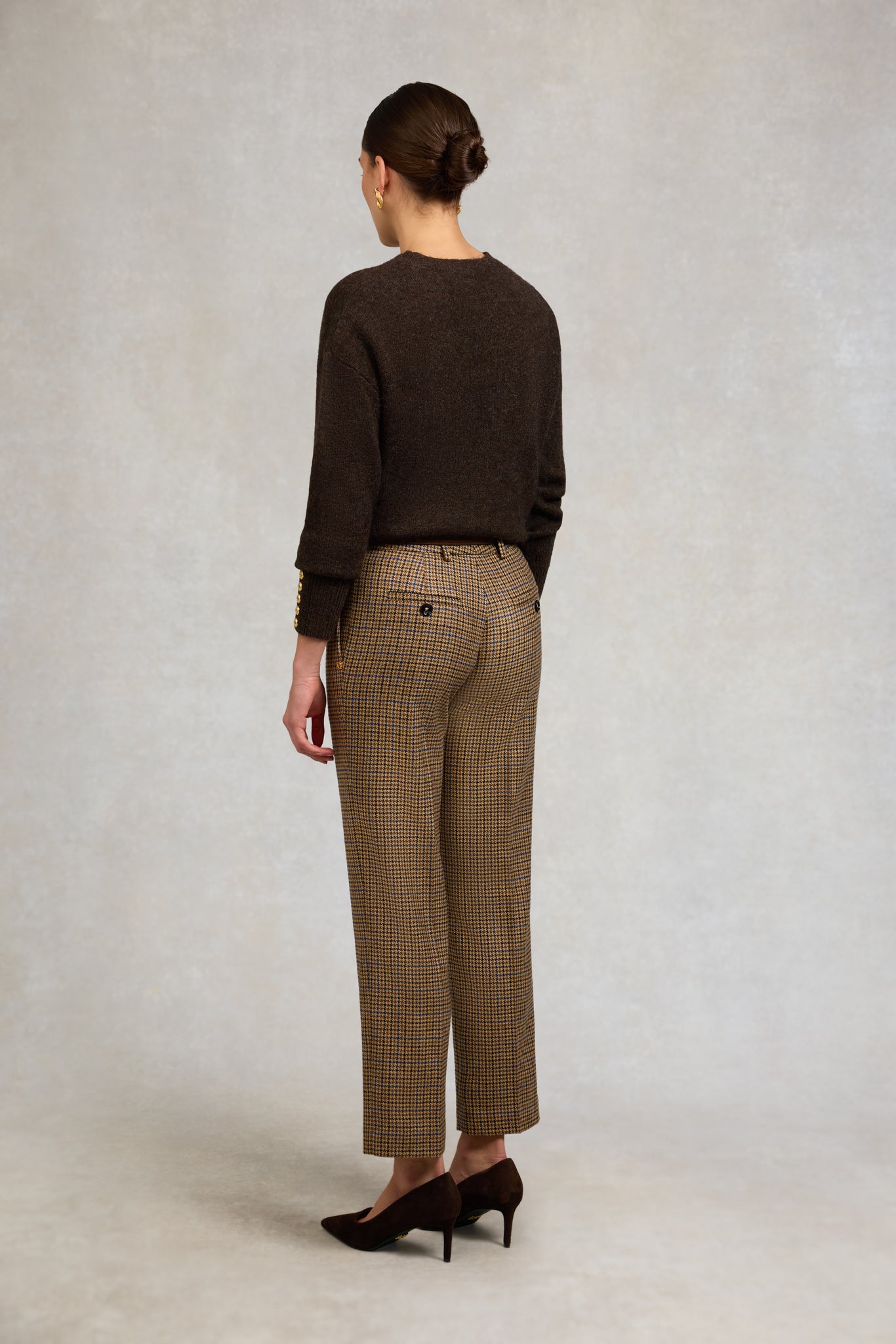 Belgravia Slim Trouser (Abbot Check Tweed)