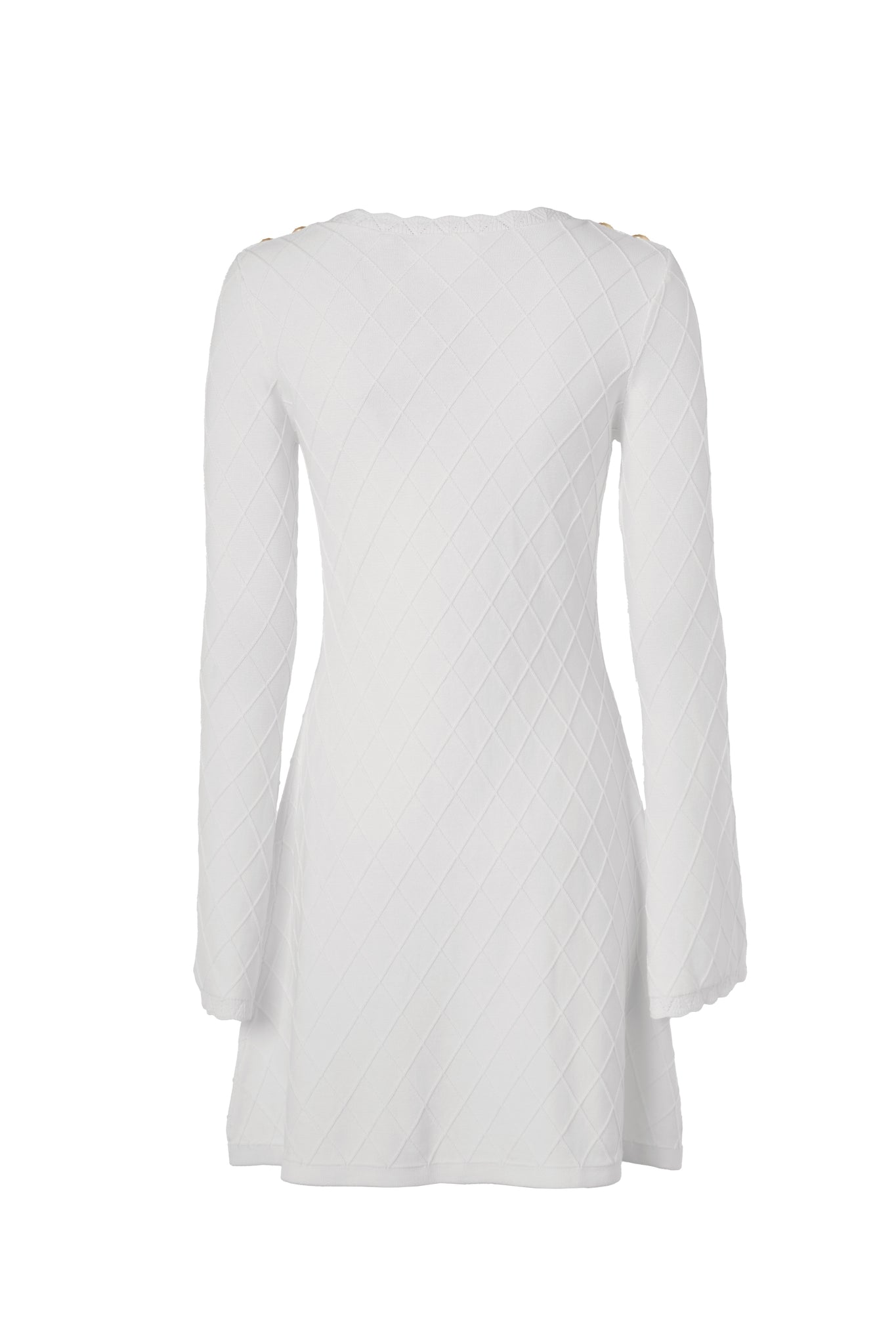 Olive Mini Dress (White)