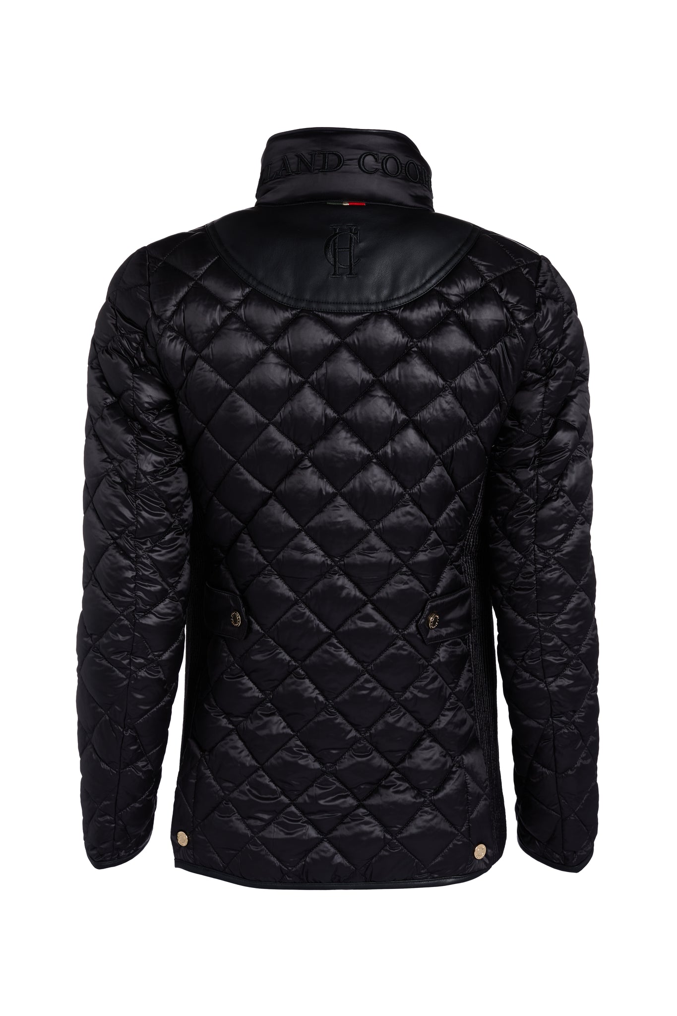 Diamond Quilt Classic Jacket (Black)
