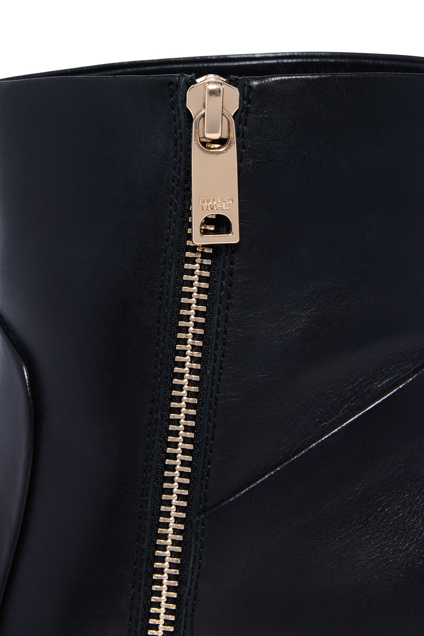 Regency Mid Heel Ankle Boot (Black)