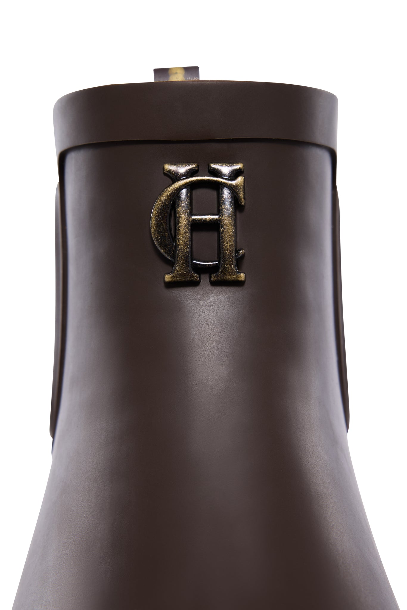 Sherpa Lined Chunky Chelsea Wellington (Chocolate)