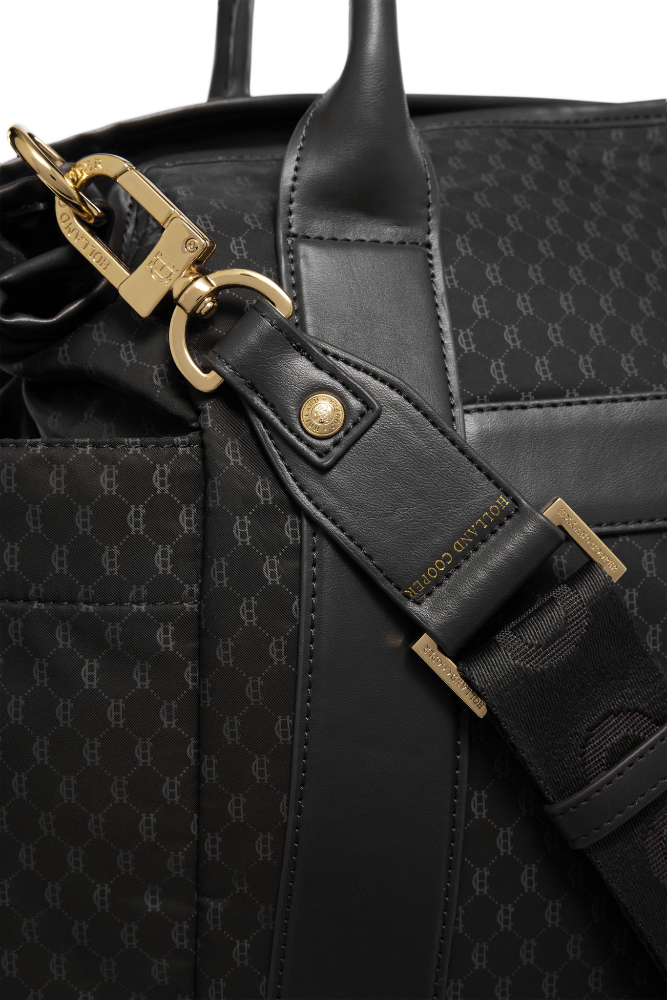 Cheltenham Tote Bag (Black Monogram)