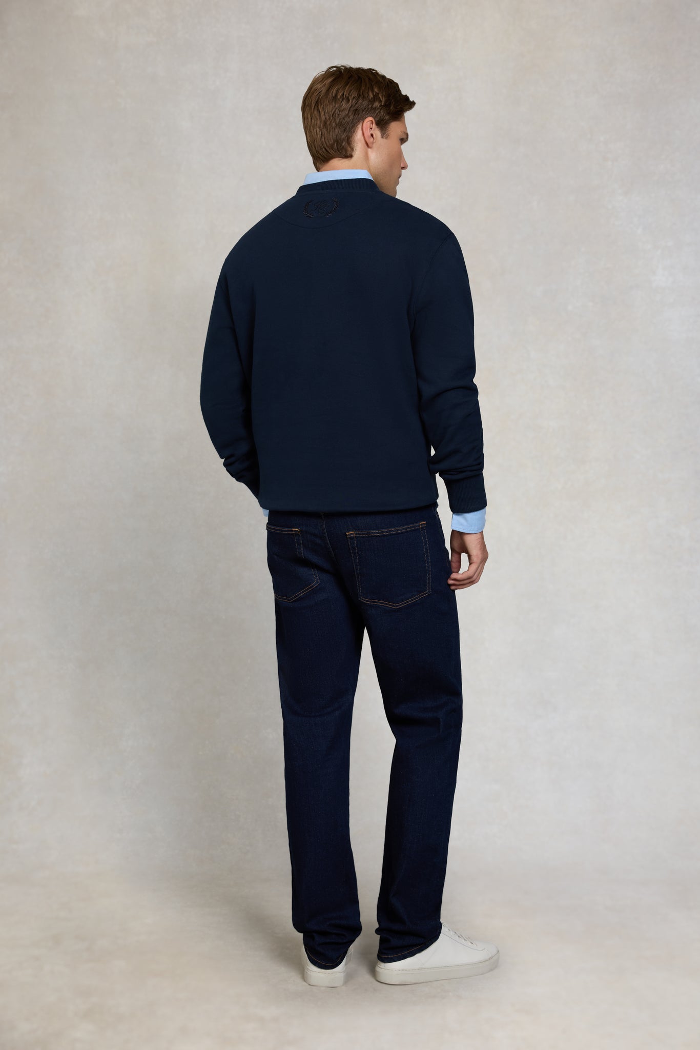 Men's Crew Neck Sweat (Ink Navy)