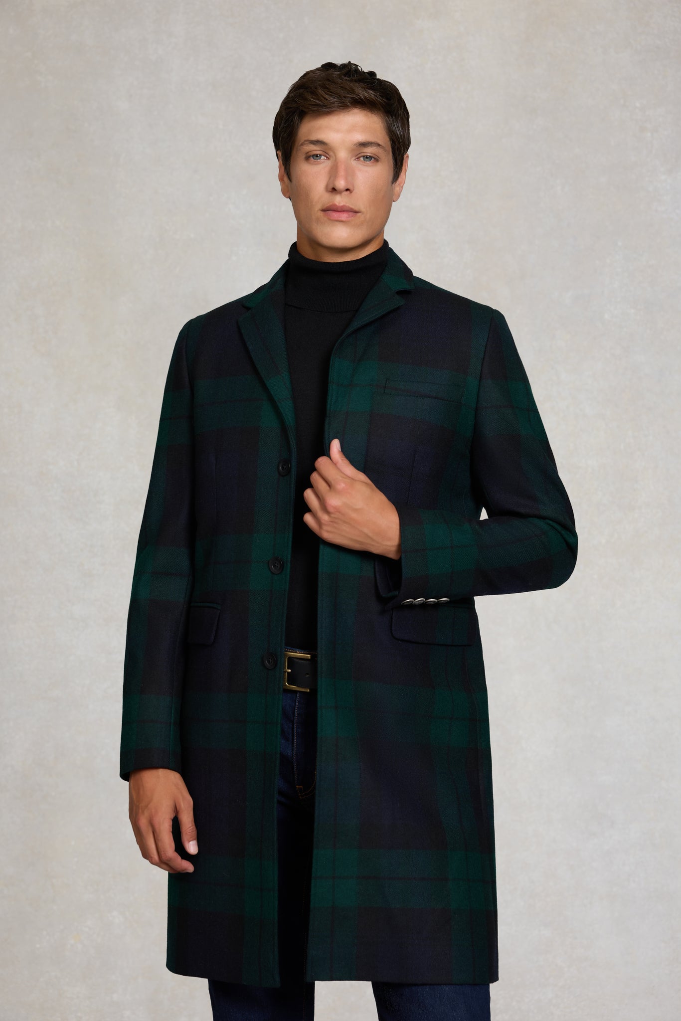 ジャケット・アウター calee Hound tooth pattern chester coat ジャケット・アウター calee Hound tooth pattern chester coat