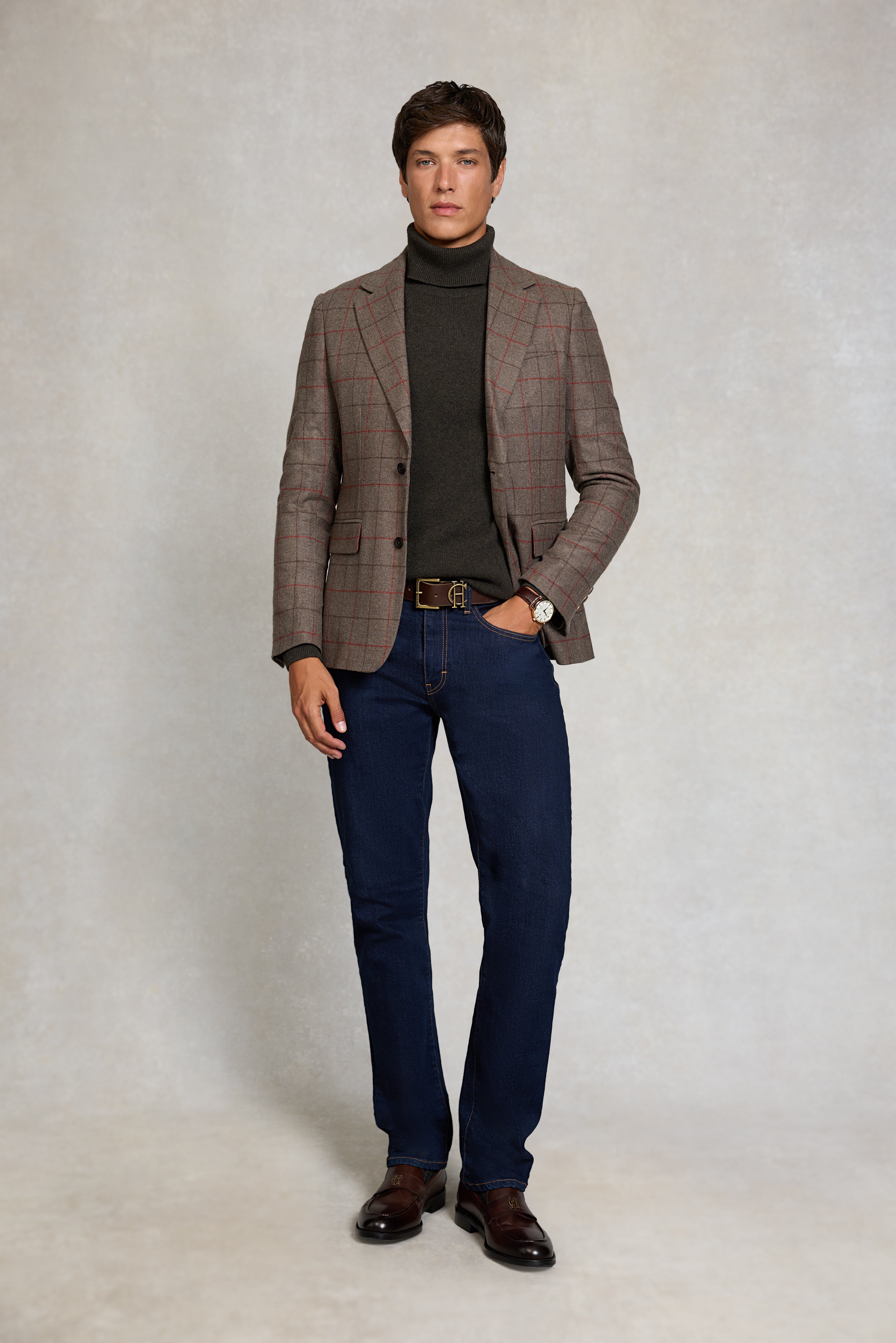 The Single Breasted Blazer (Hampton Check) – Holland Cooper