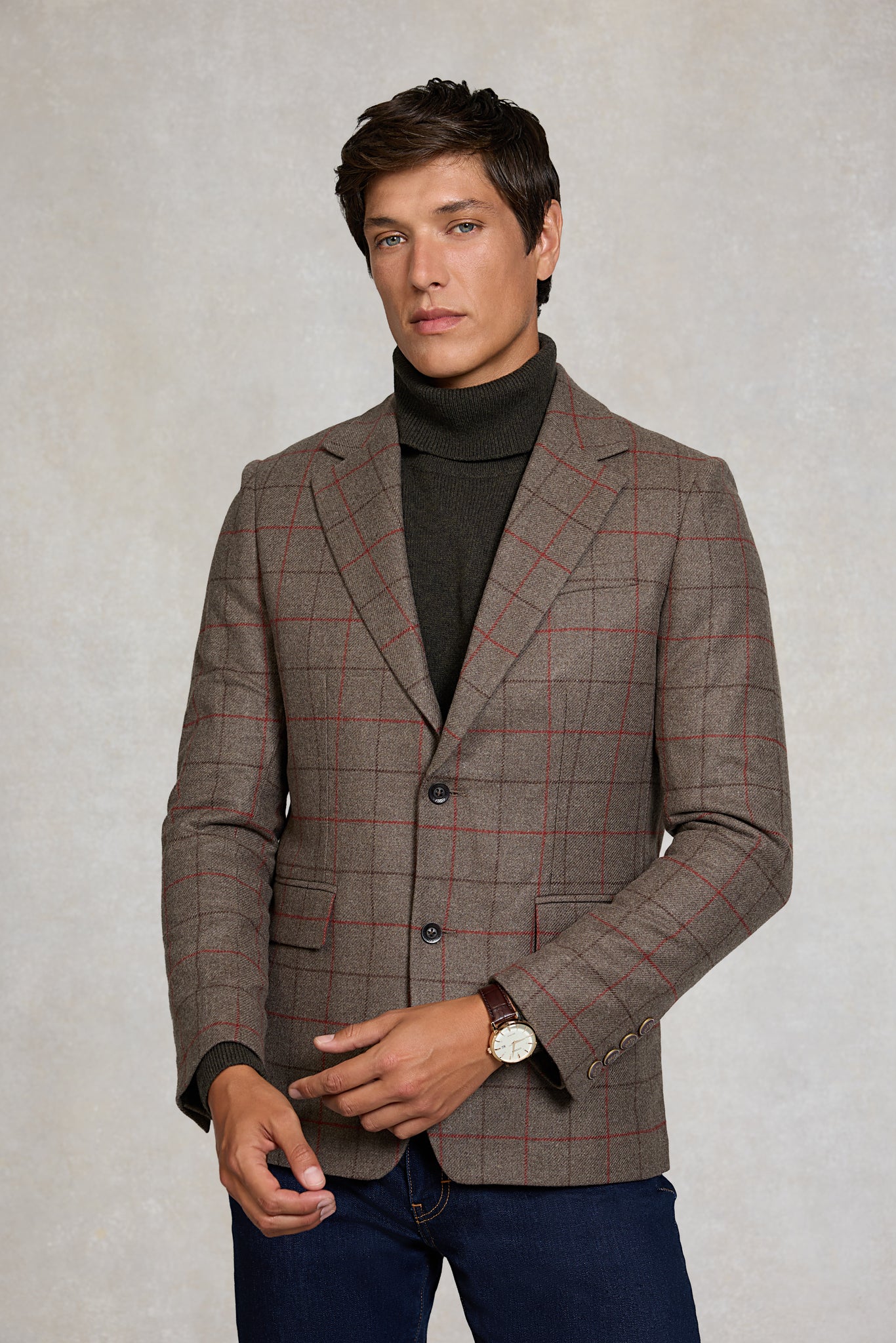 The Single Breasted Blazer (Hampton Check)
