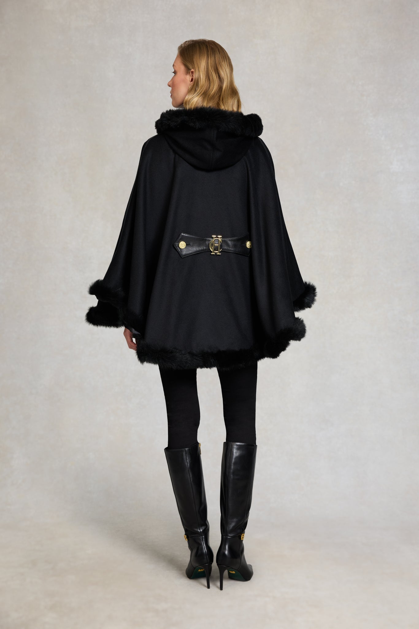 Kensington Gold Label Cape (Soft Black)