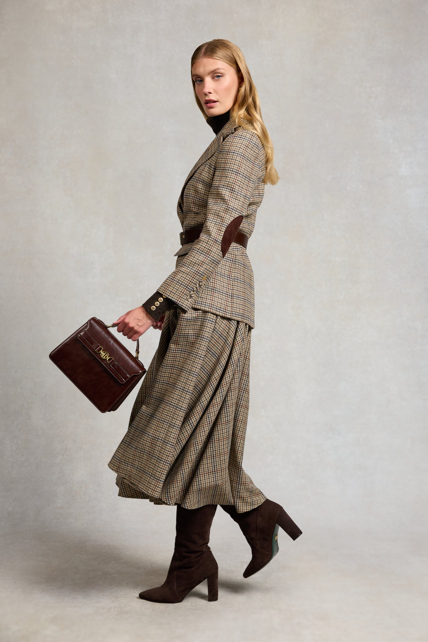 Aynhoe Single Breasted Blazer (Millen Gordon Tweed)